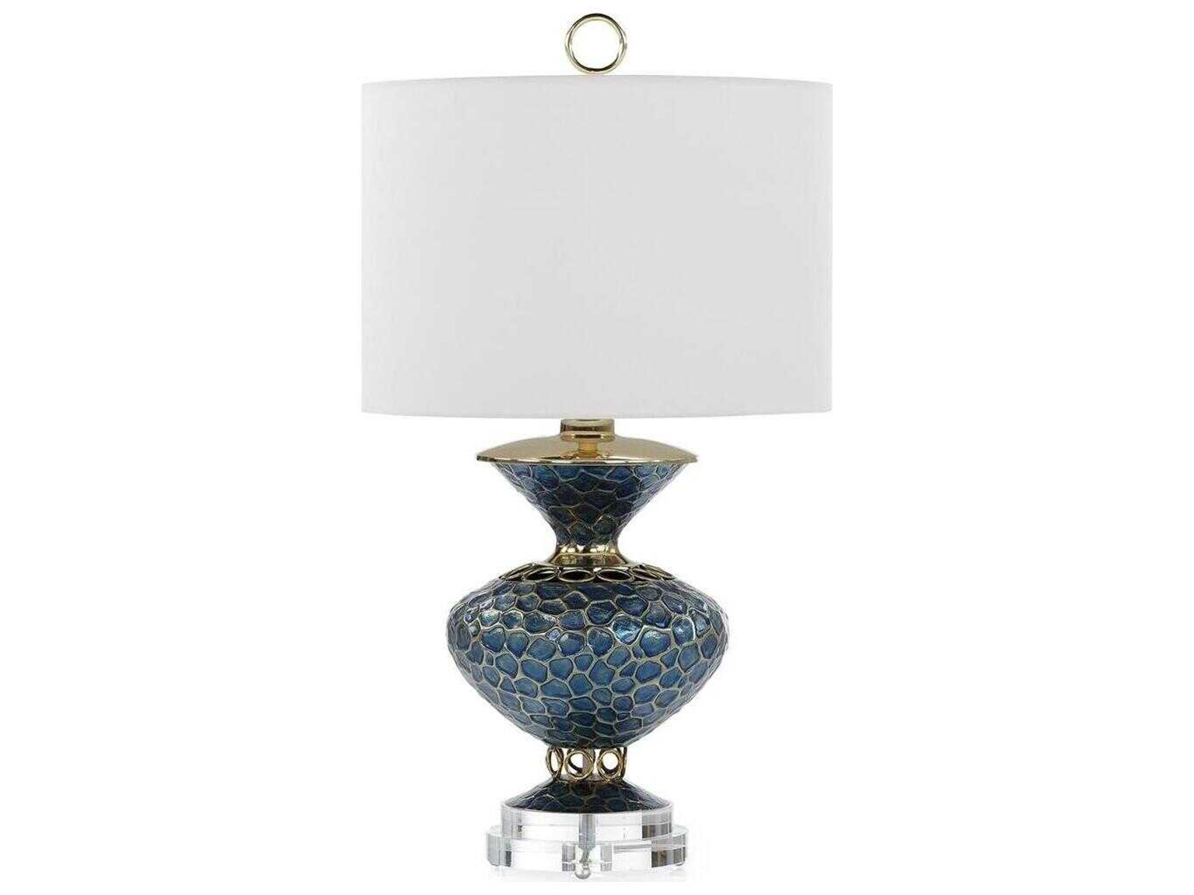 John Richard Demeter Blue Buffet Lamp