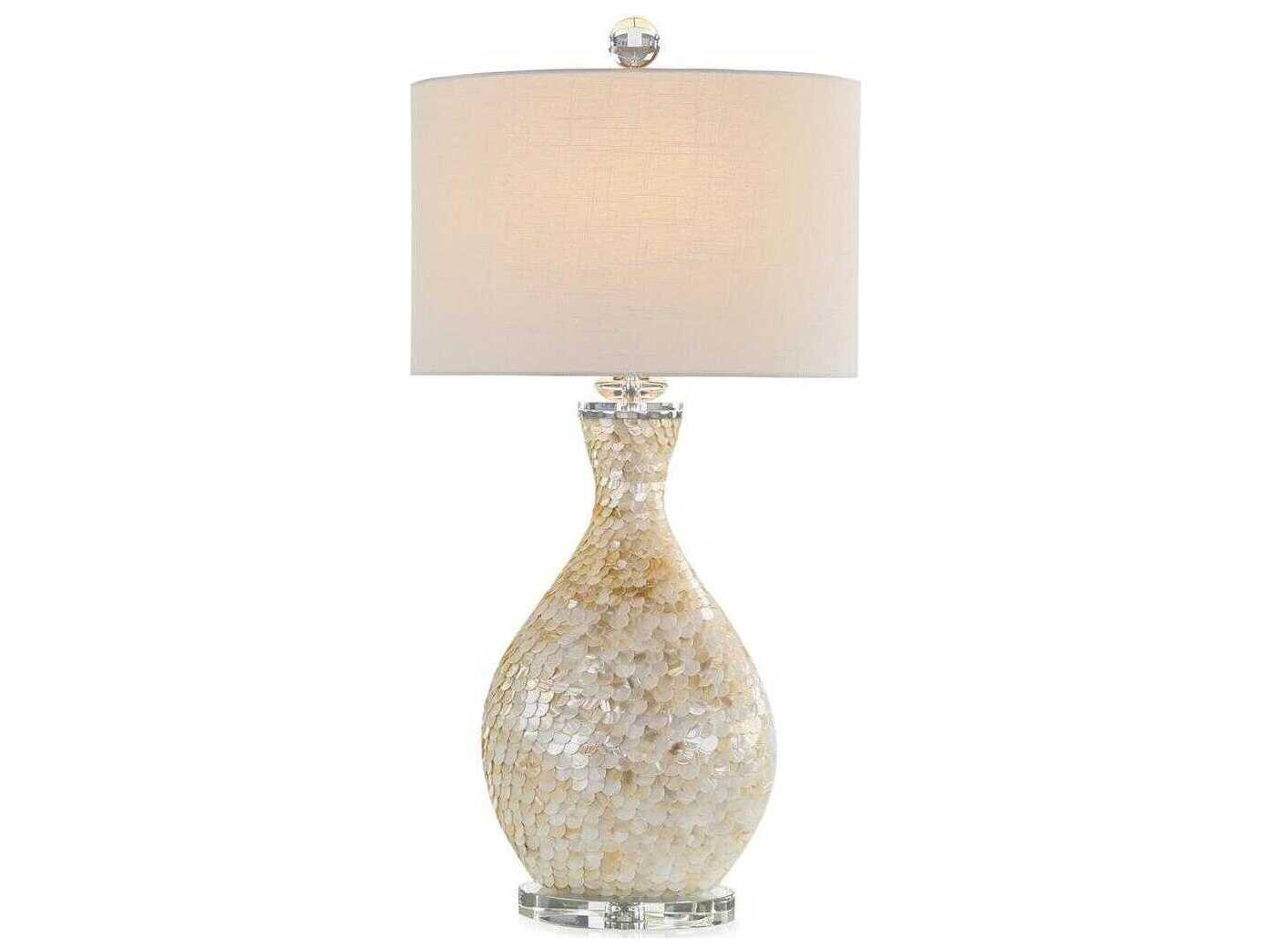 John Richard Palawan Polished Nickel Buffet Lamp