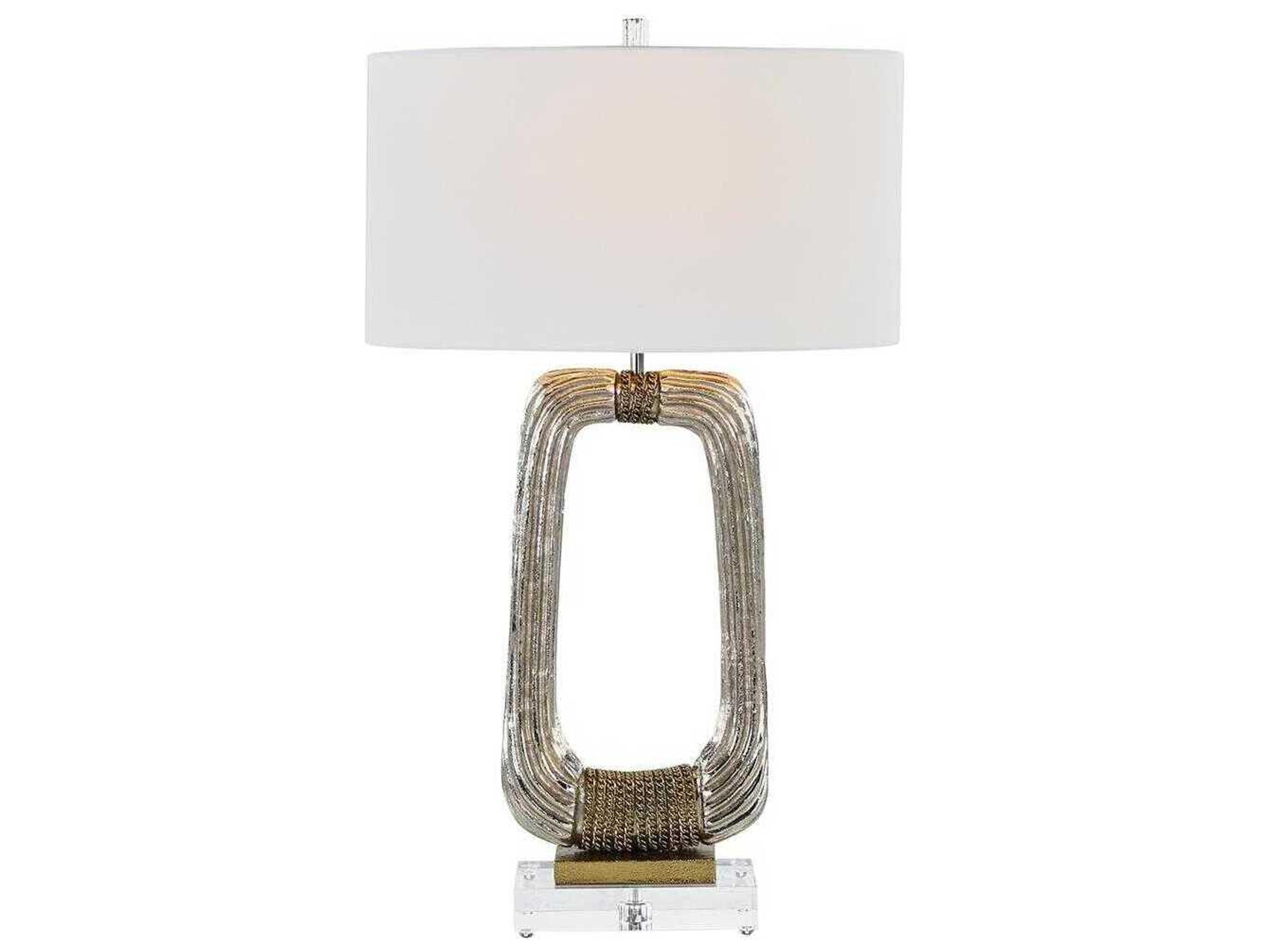 Serengeti Nickel Buffet Lamp