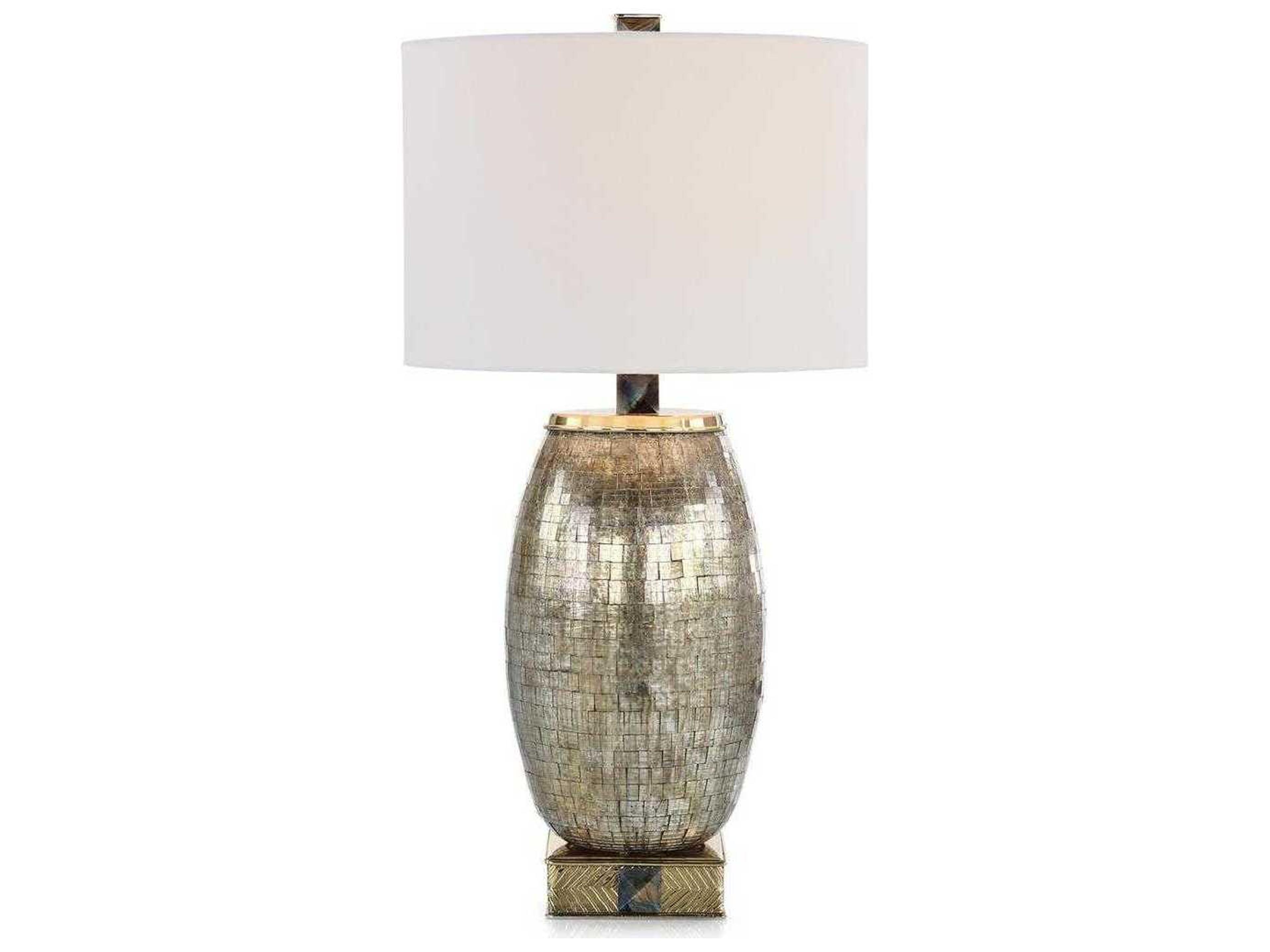 John Richard Horus Polished Brass Buffet Lamp
