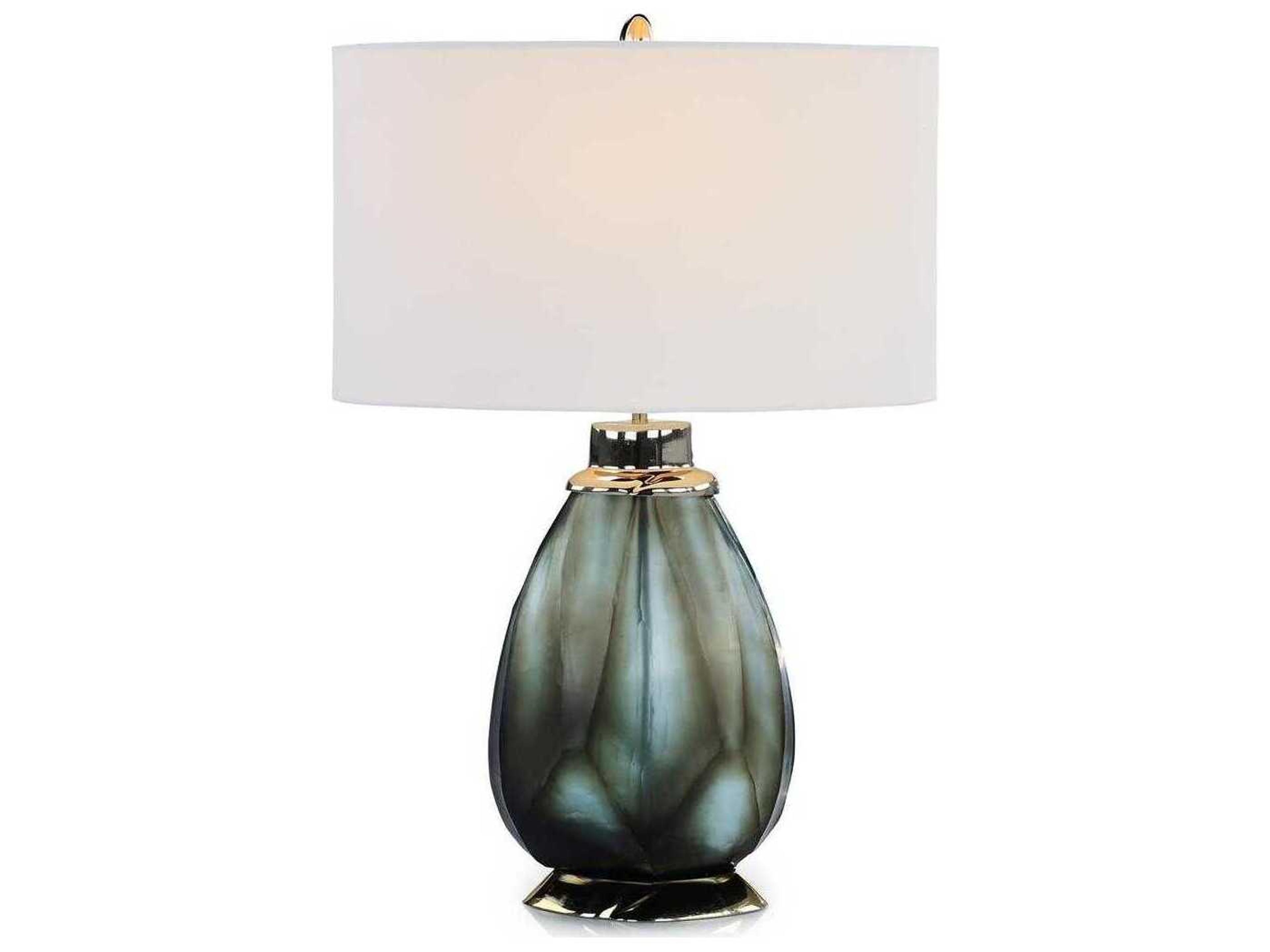 Mireille Green Buffet Lamp