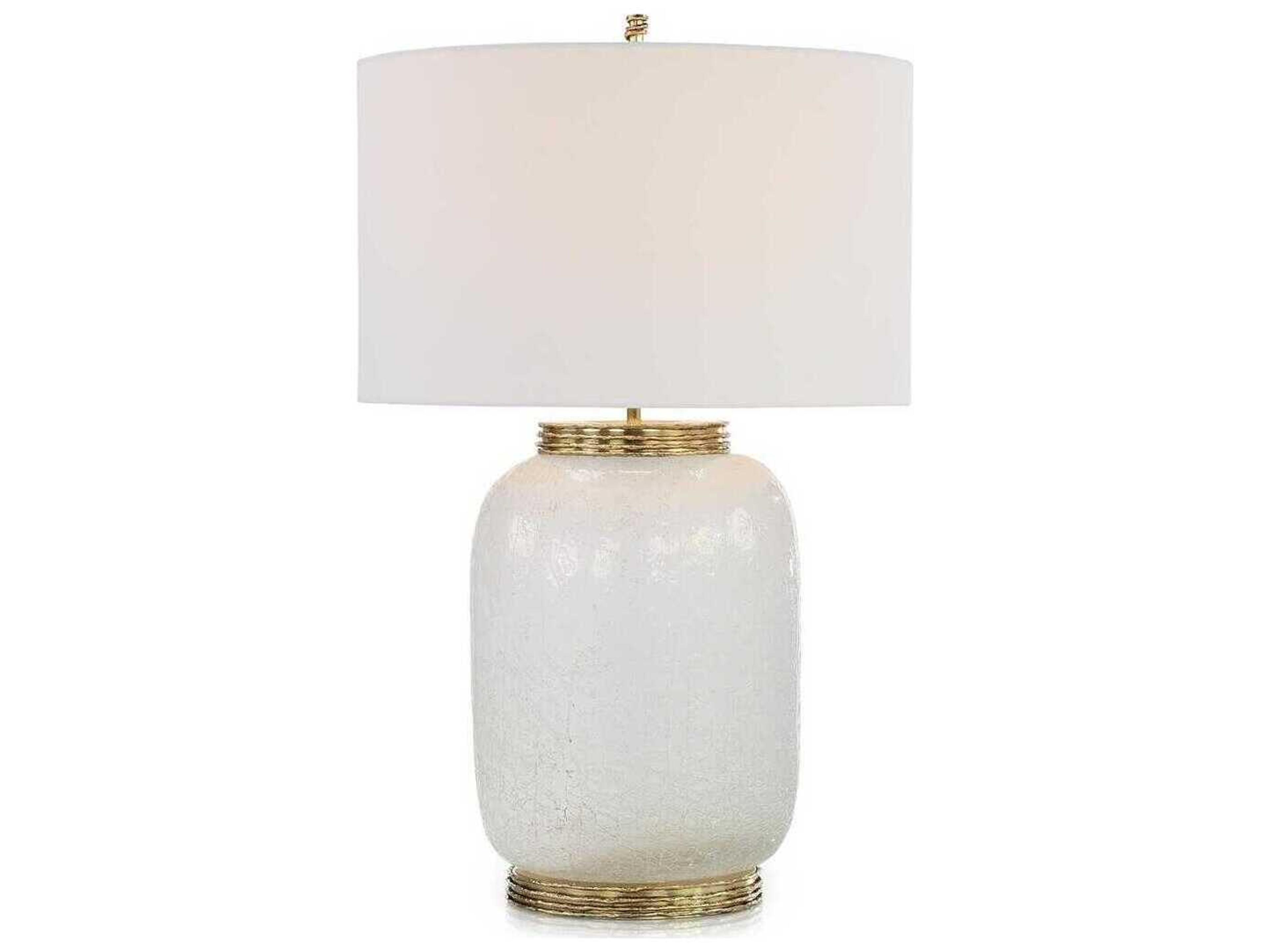 Nieve Milky White Buffet Lamp
