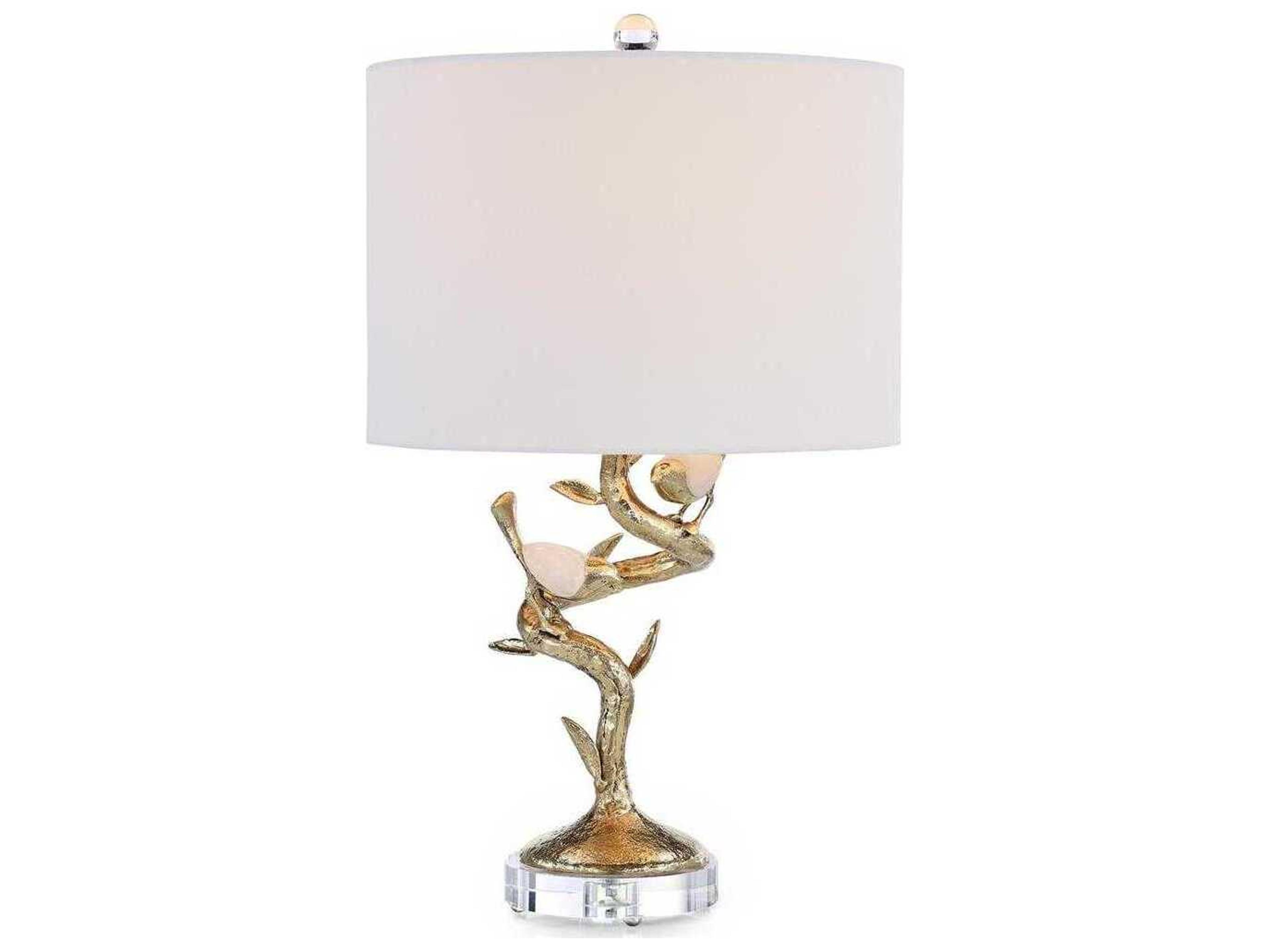 Trespolo Polished Brass Buffet Lamp
