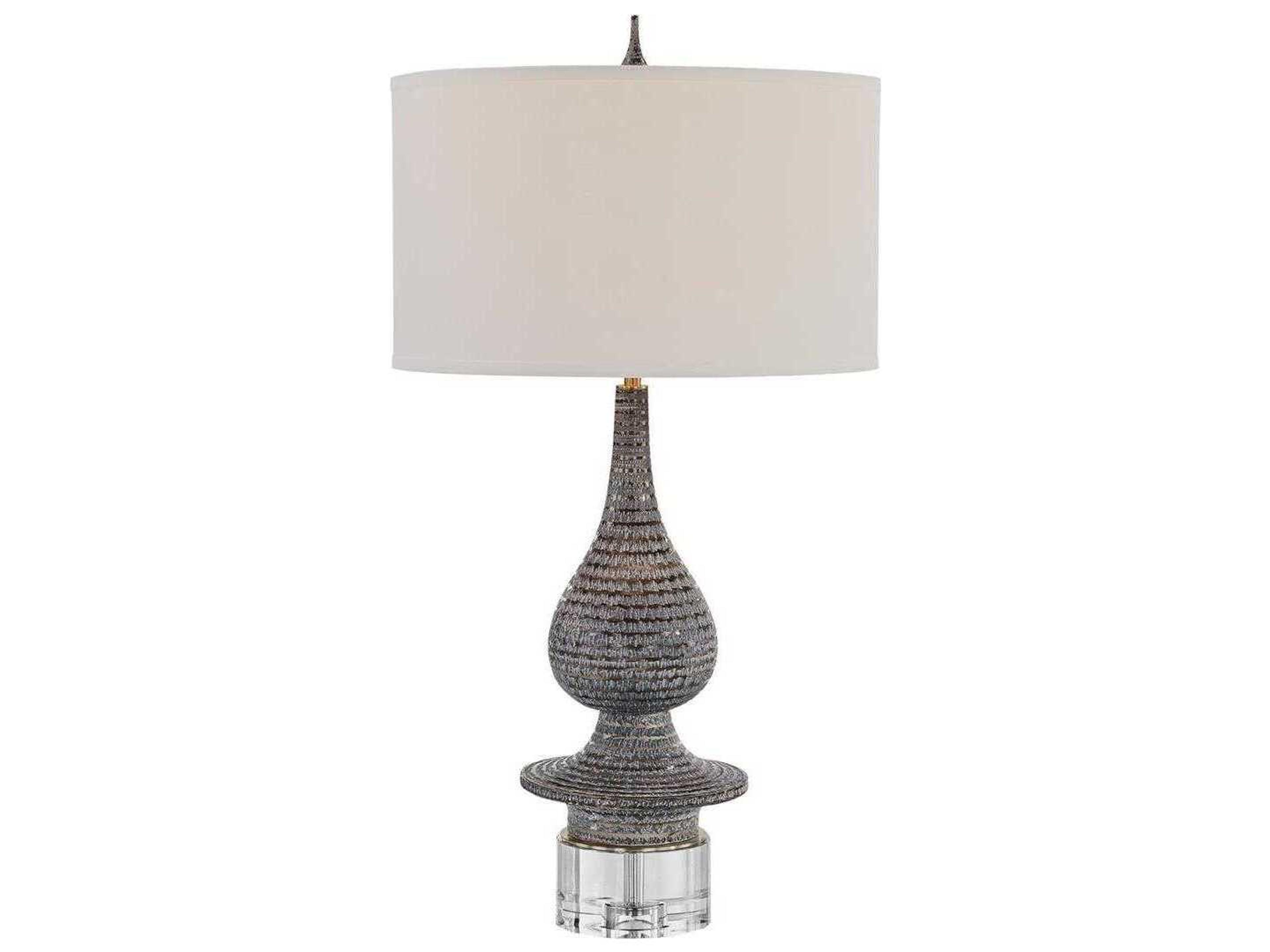 Balustre Gray Buffet Lamp