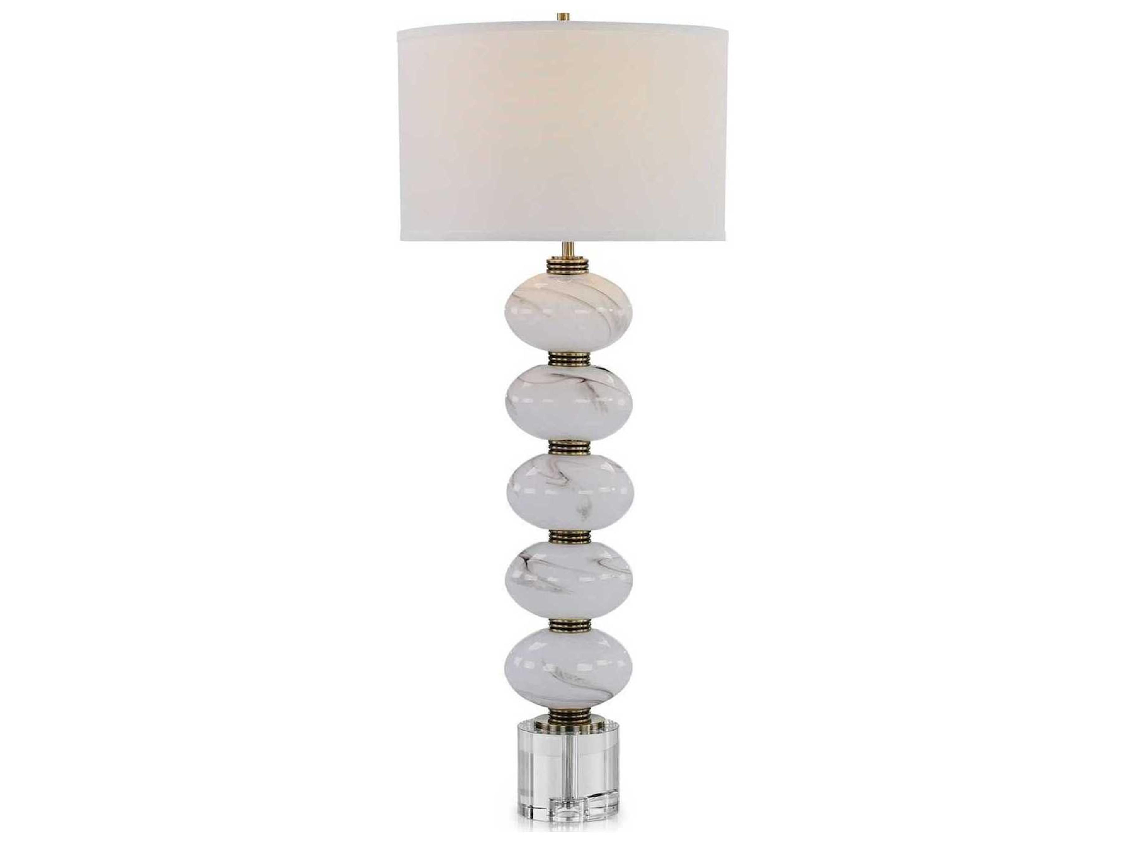 John Richard Matilda White Buffet Lamp