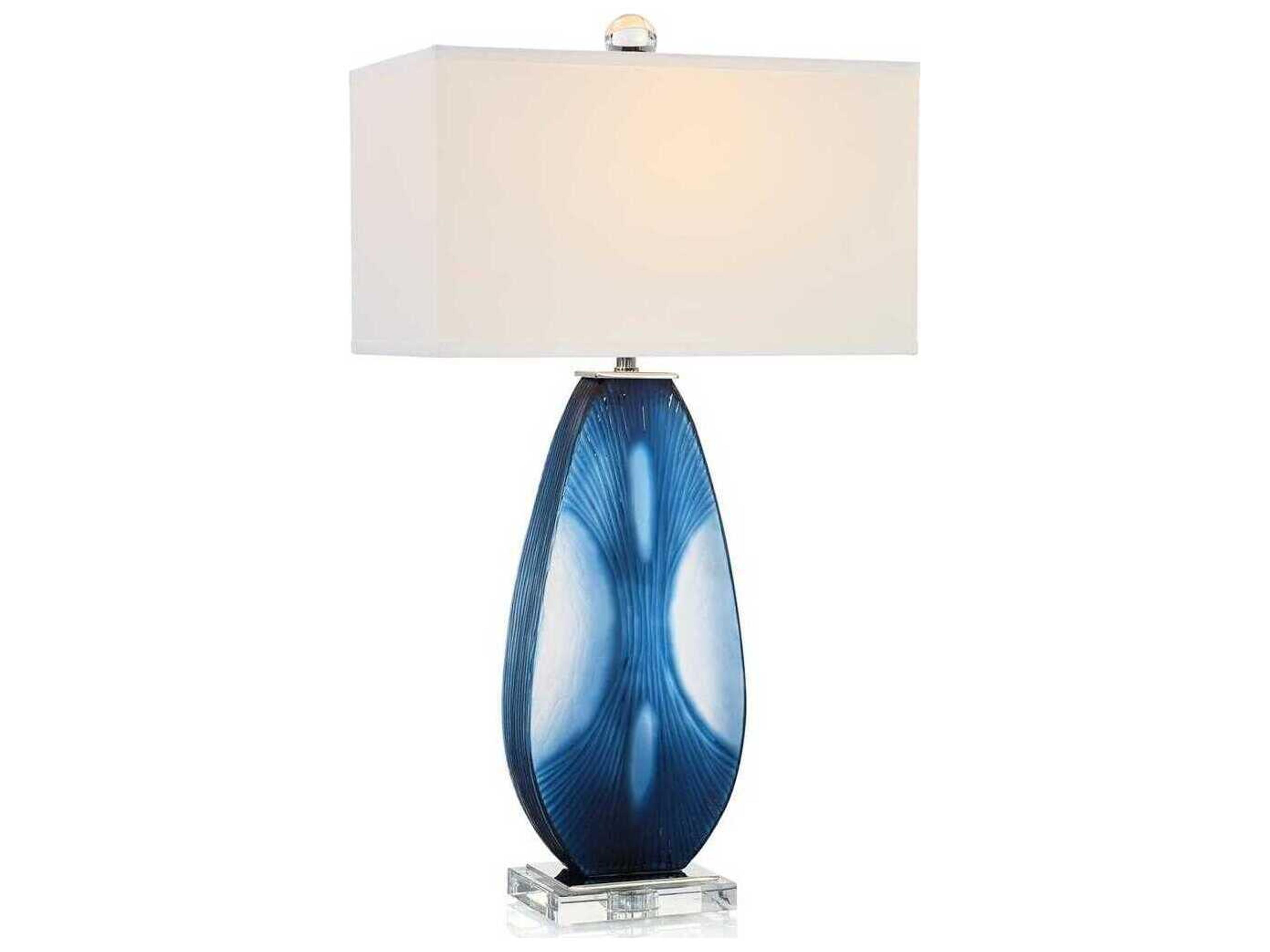 Liminal Blue Buffet Lamp