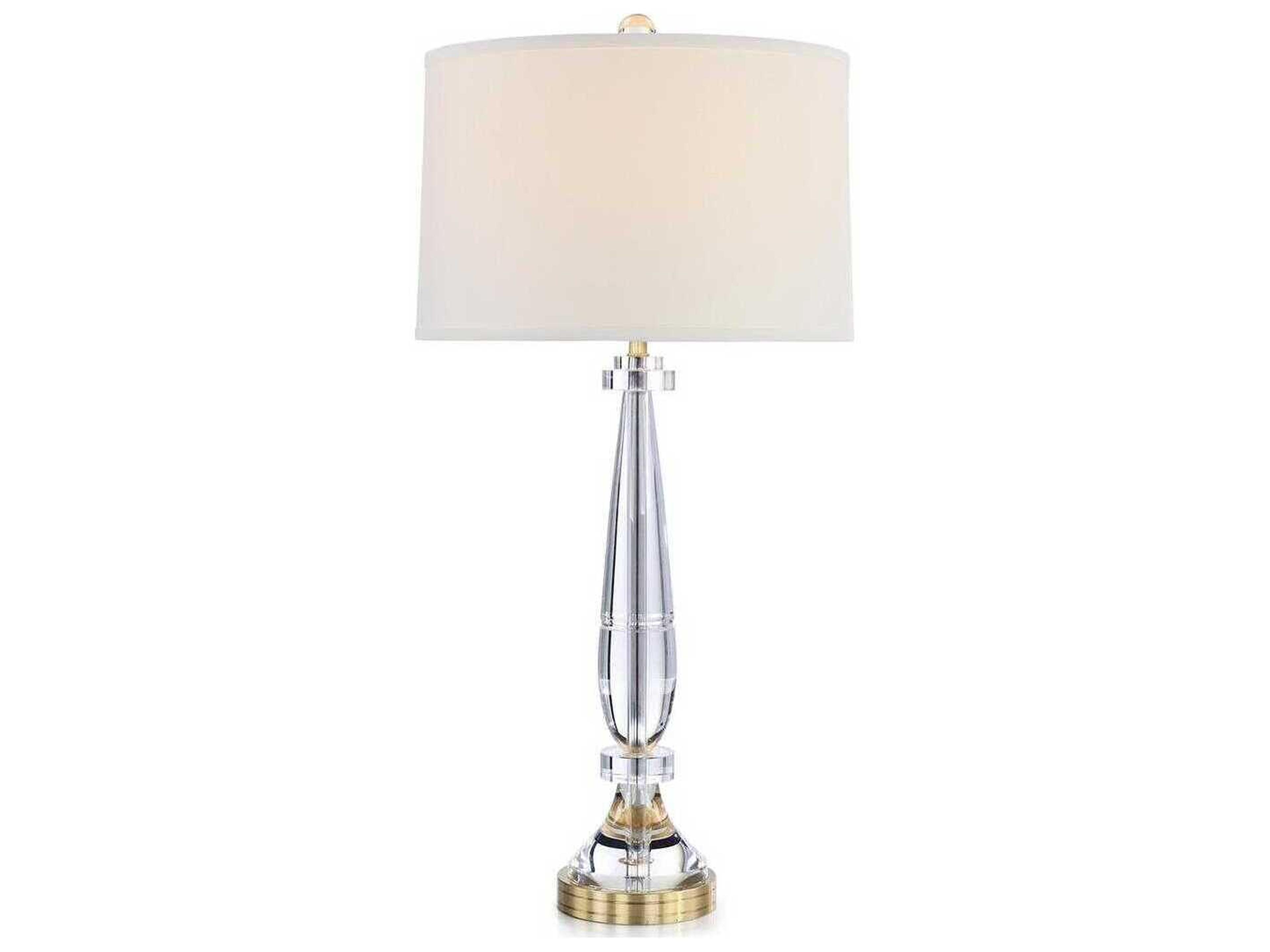 John Richard Grazia Clear Buffet Lamp