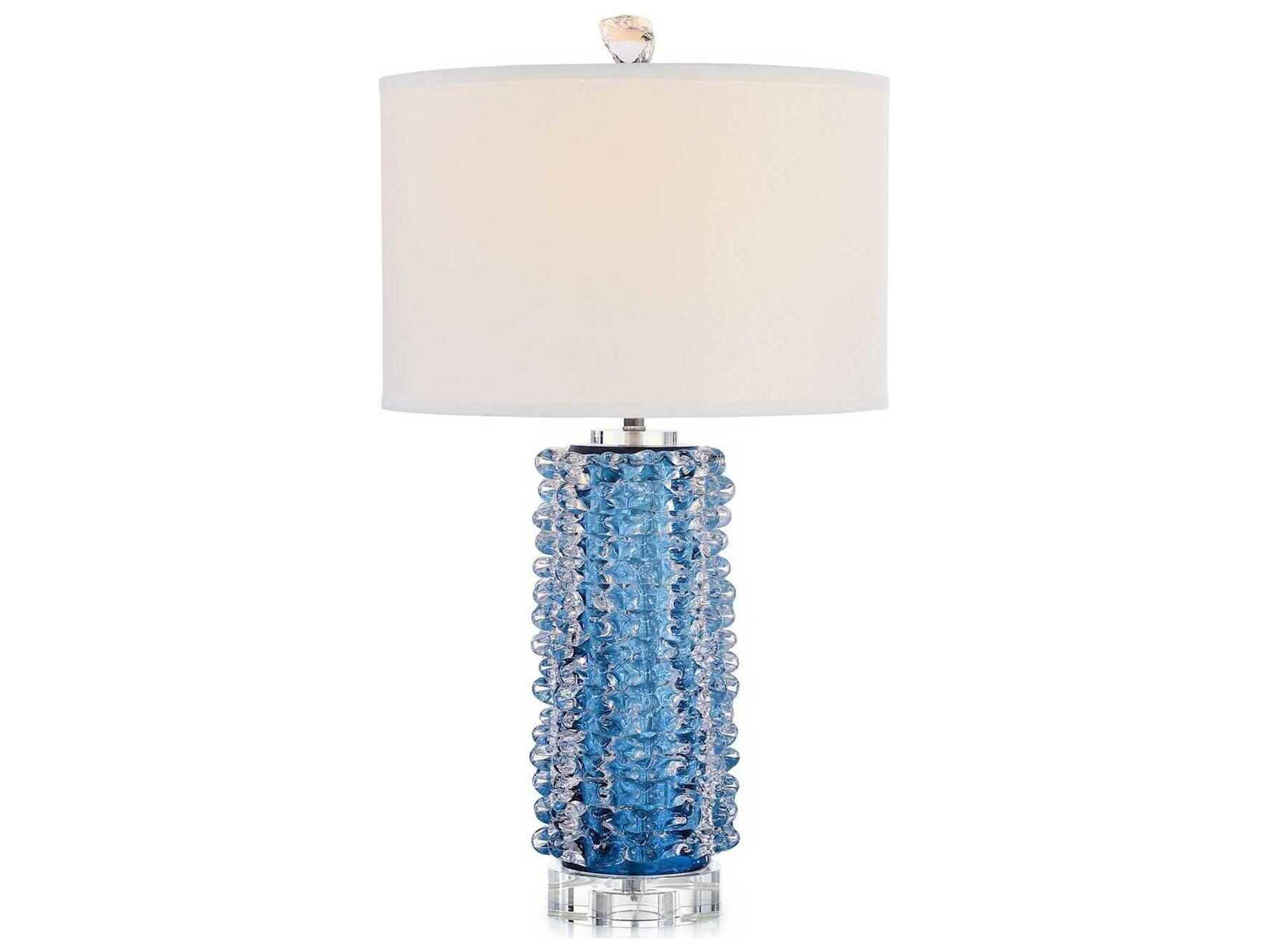 John Richard Seafoam Blue Buffet Lamp