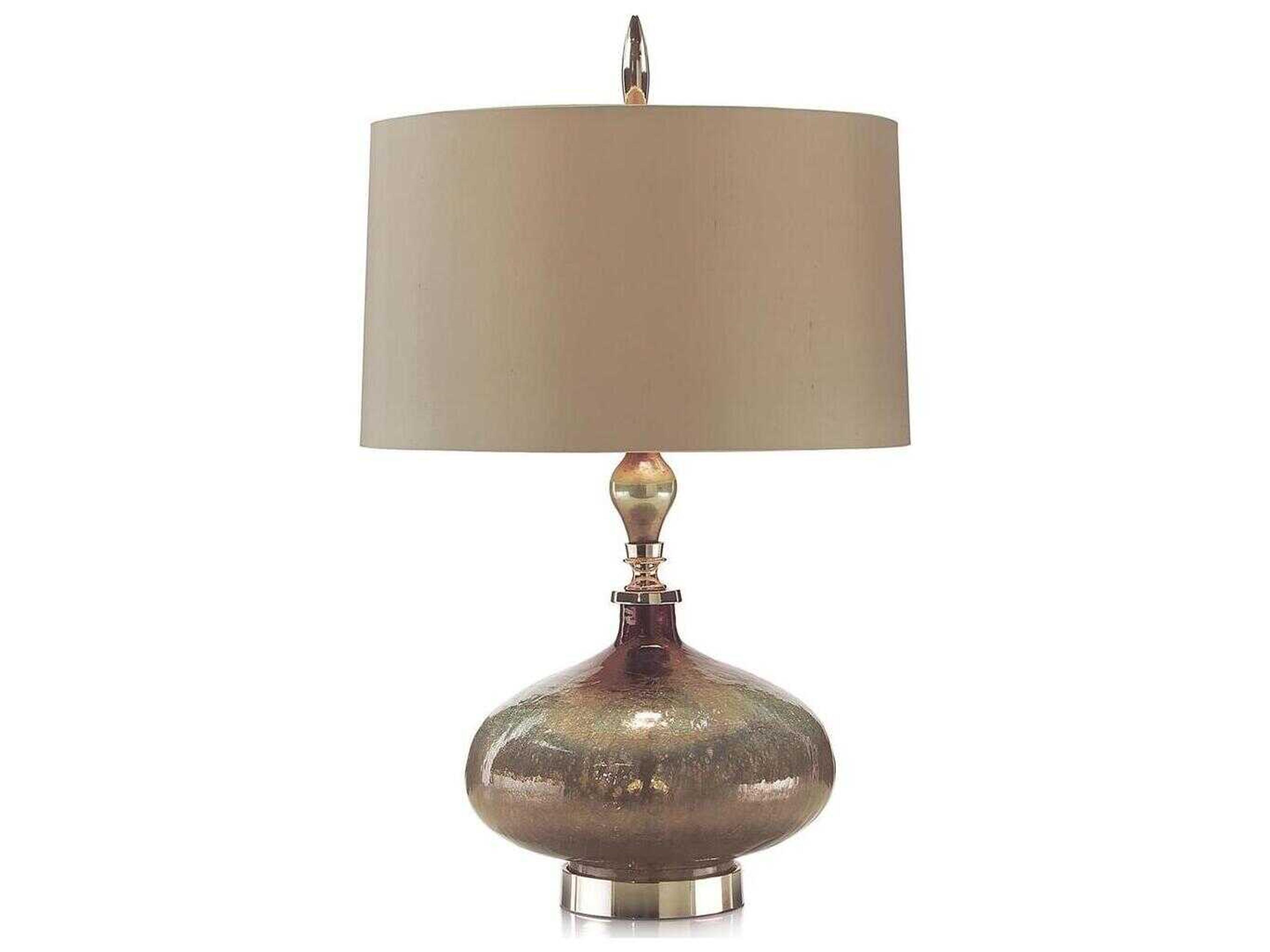Rainwater Silver Buffet Lamp