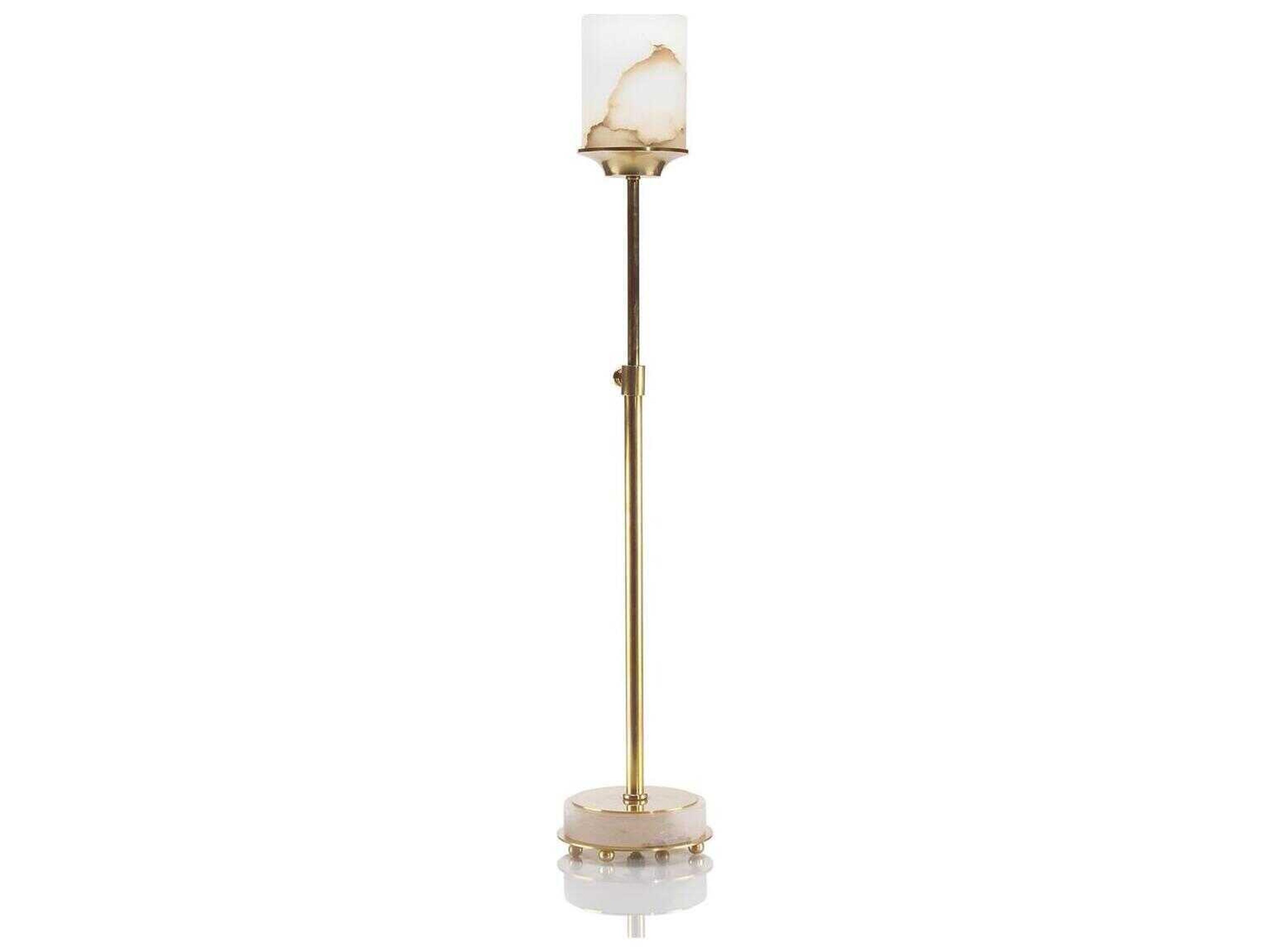 John Richard Honey Brass Buffet Lamp