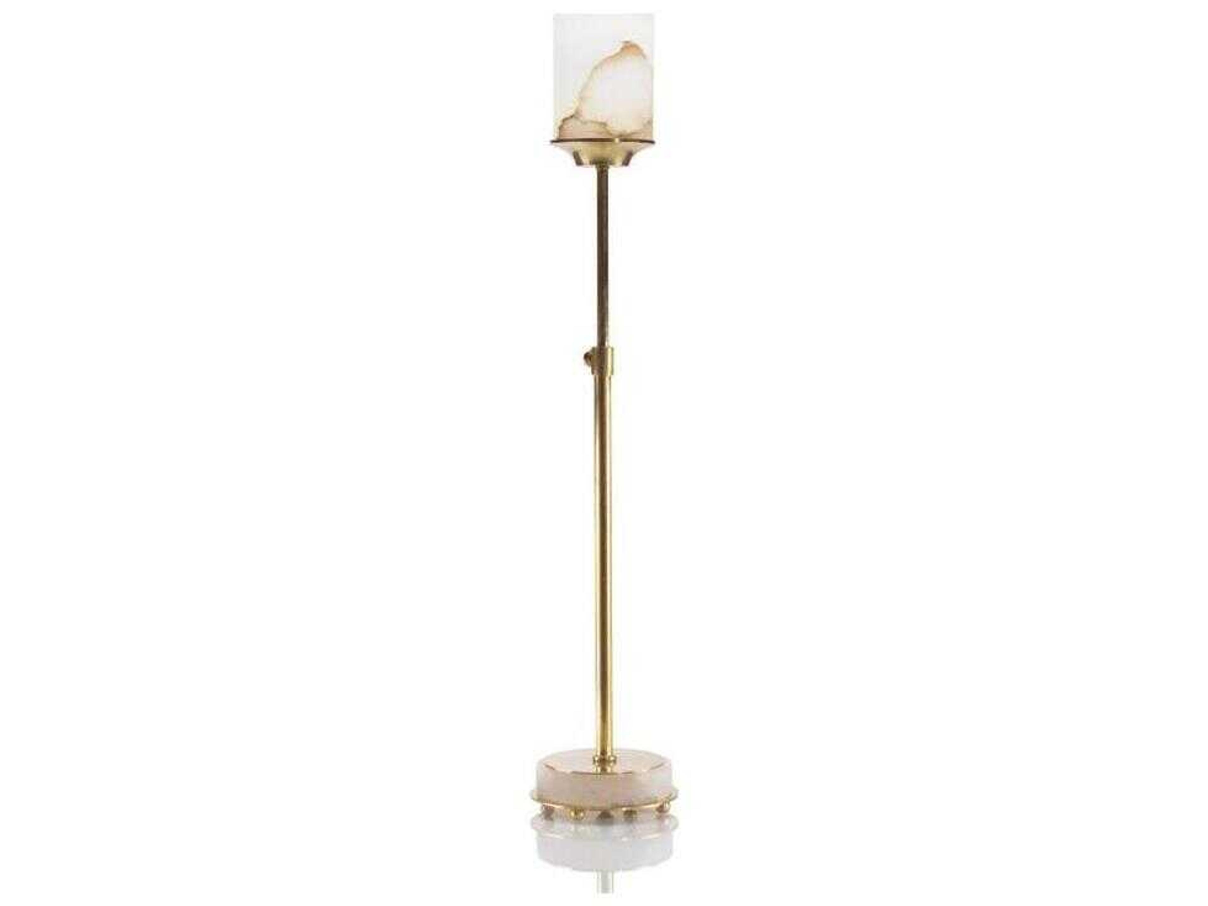 John Richard Honey Brass Buffet Lamp