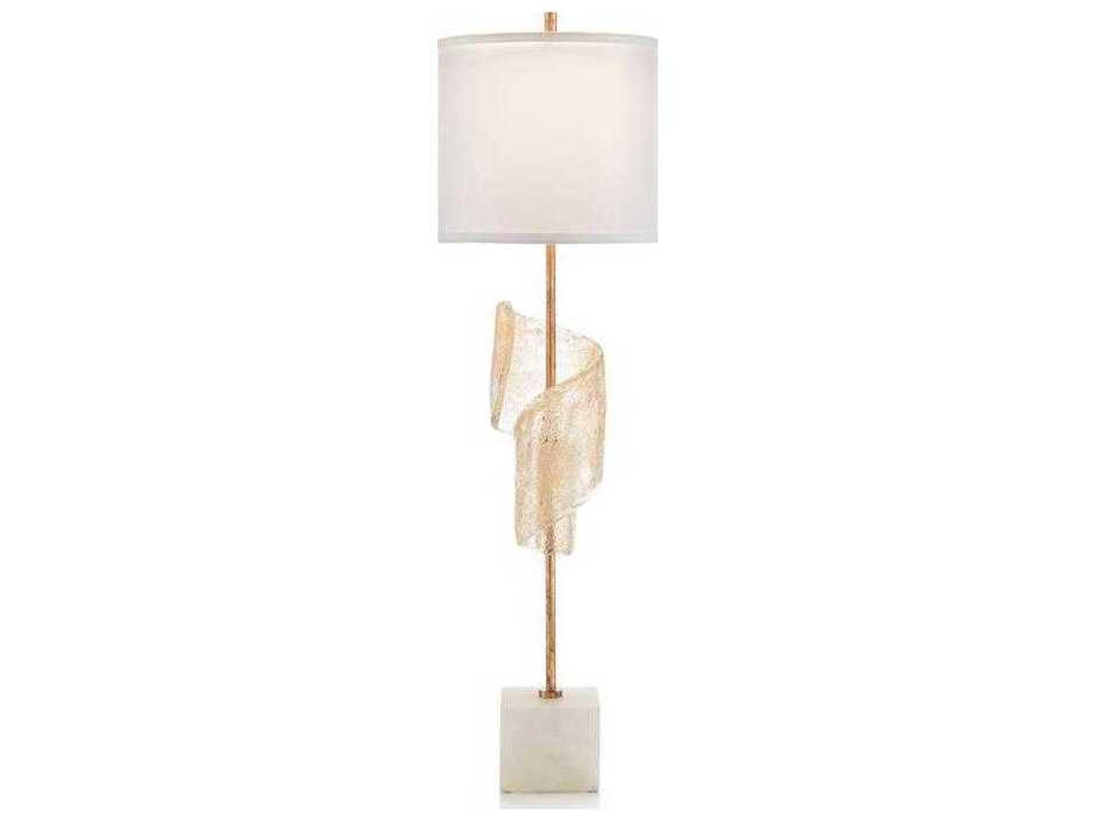 John Richard Furls Gold Buffet Lamp