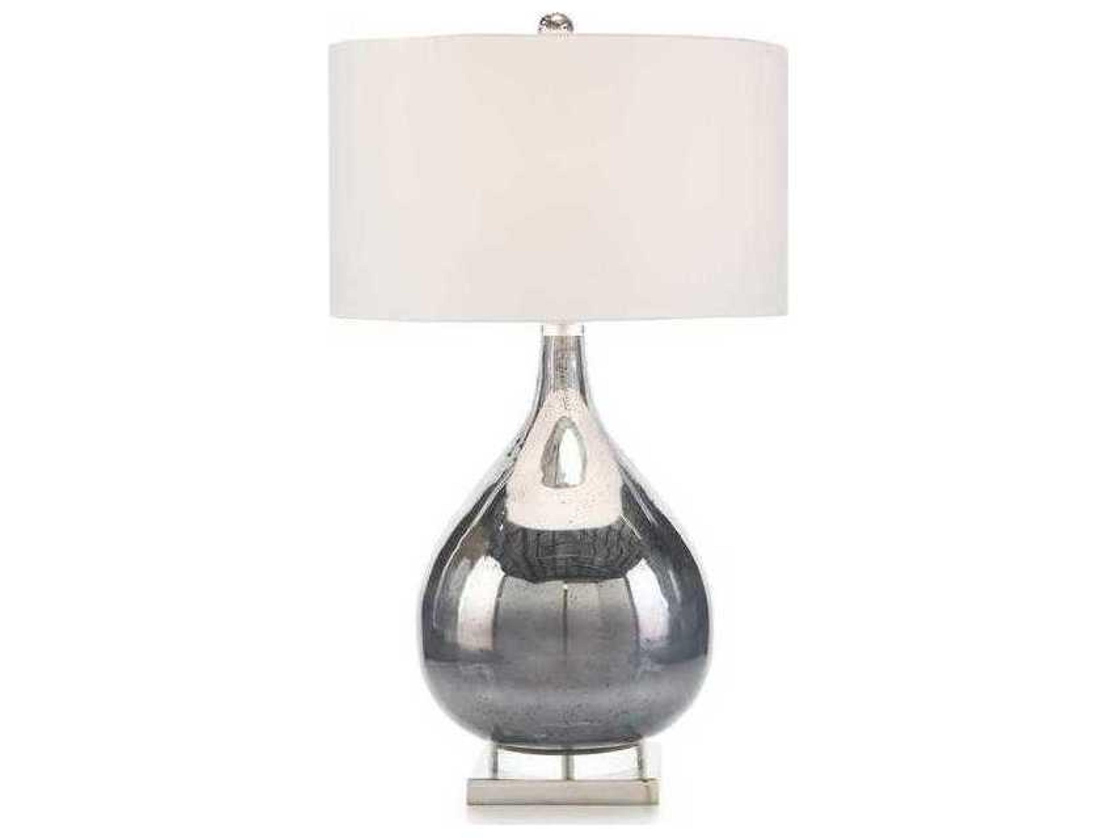 John Richard Smoky Blue Buffet Lamp