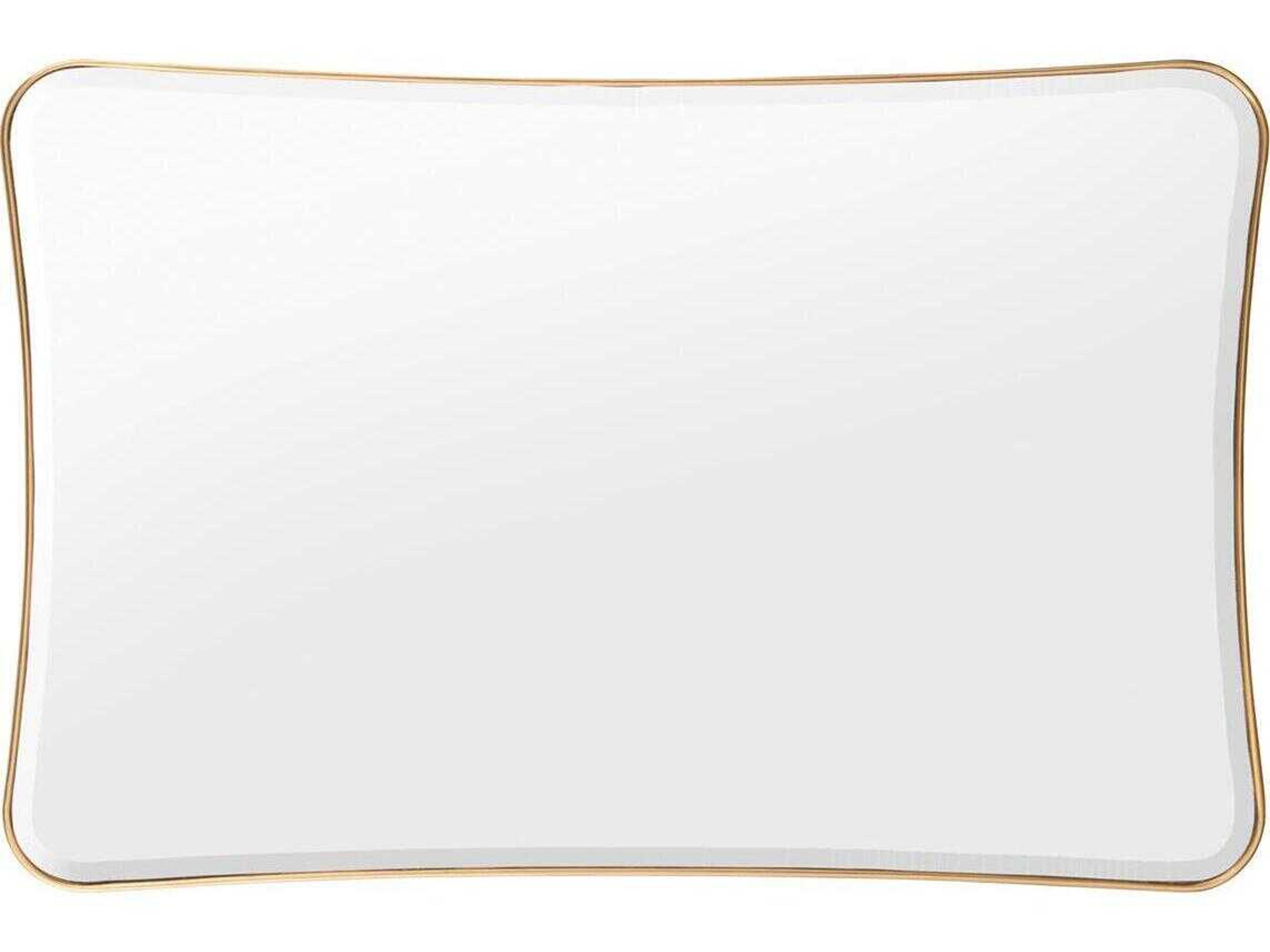 John Richard Gold Moran Rectangular Wall Mirror