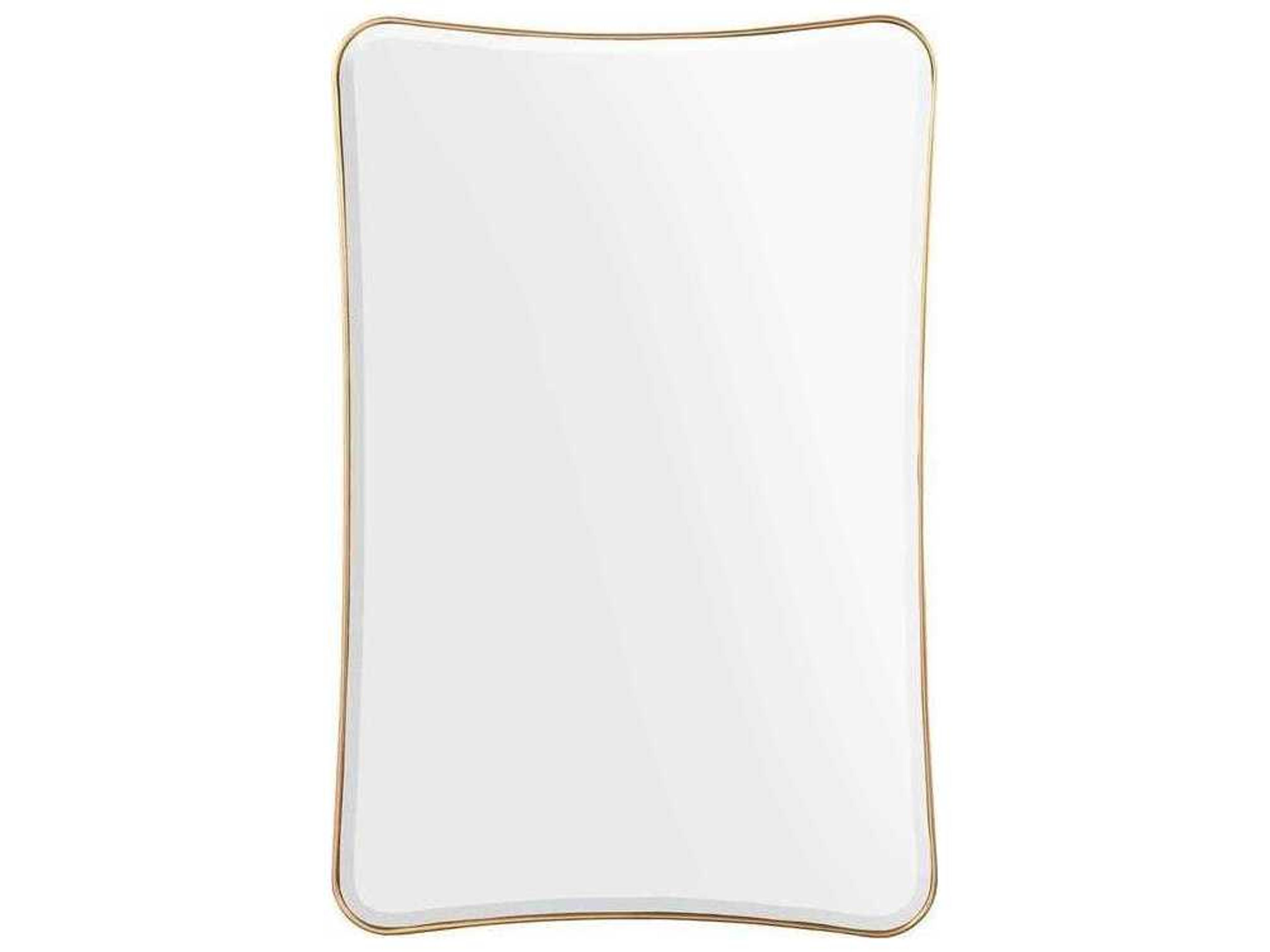 John Richard Epernay Gold Rectangular Wall Mirror