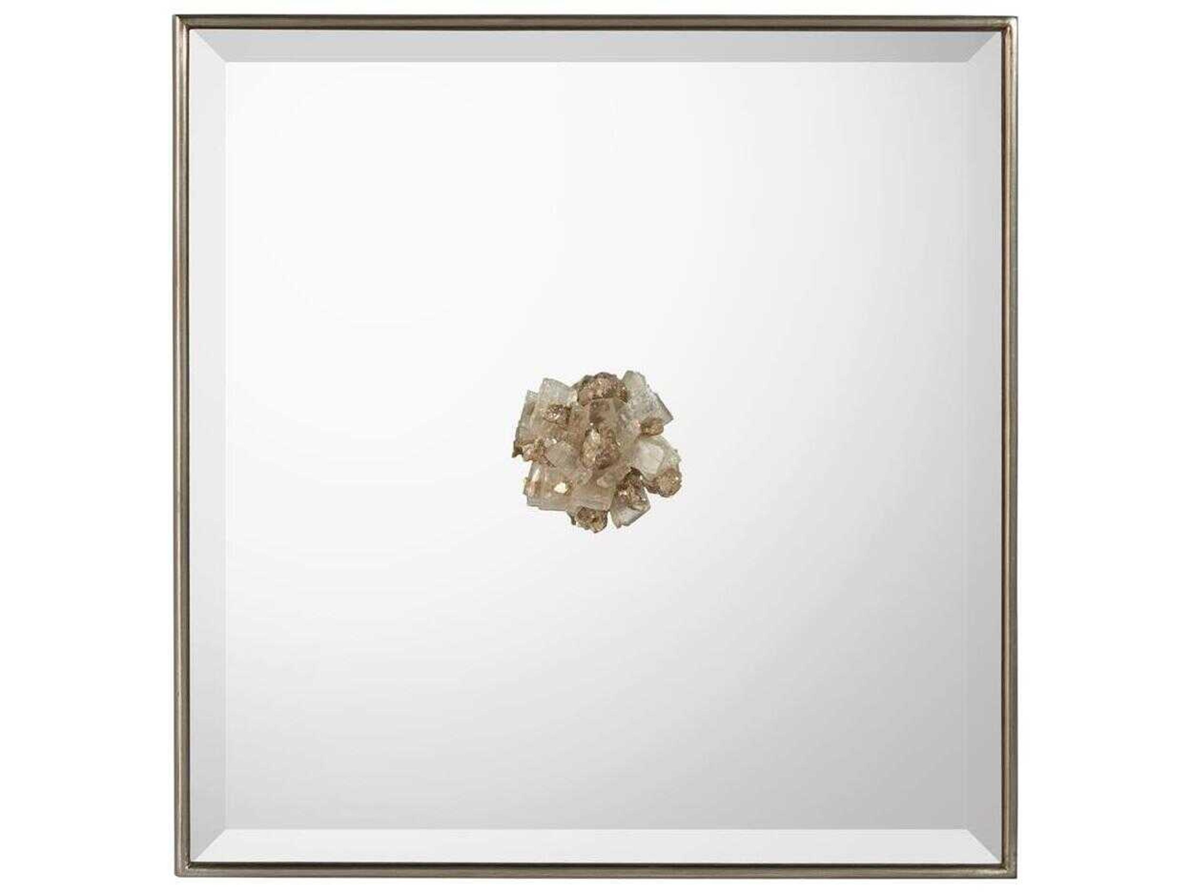 John Richard Constellation Silver Square Wall Mirror