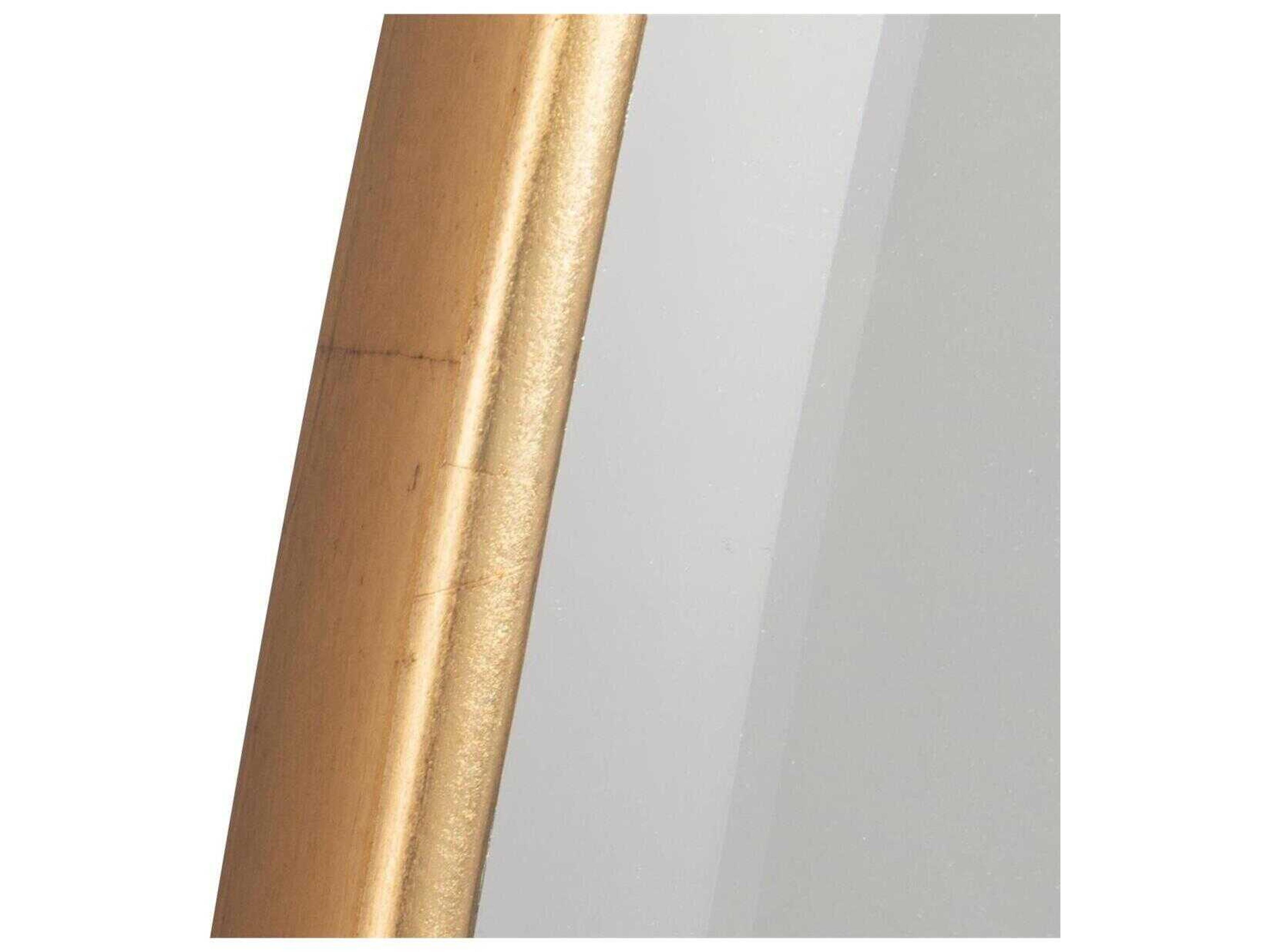 John Richard Gadlas Gold Oval Wall Mirror