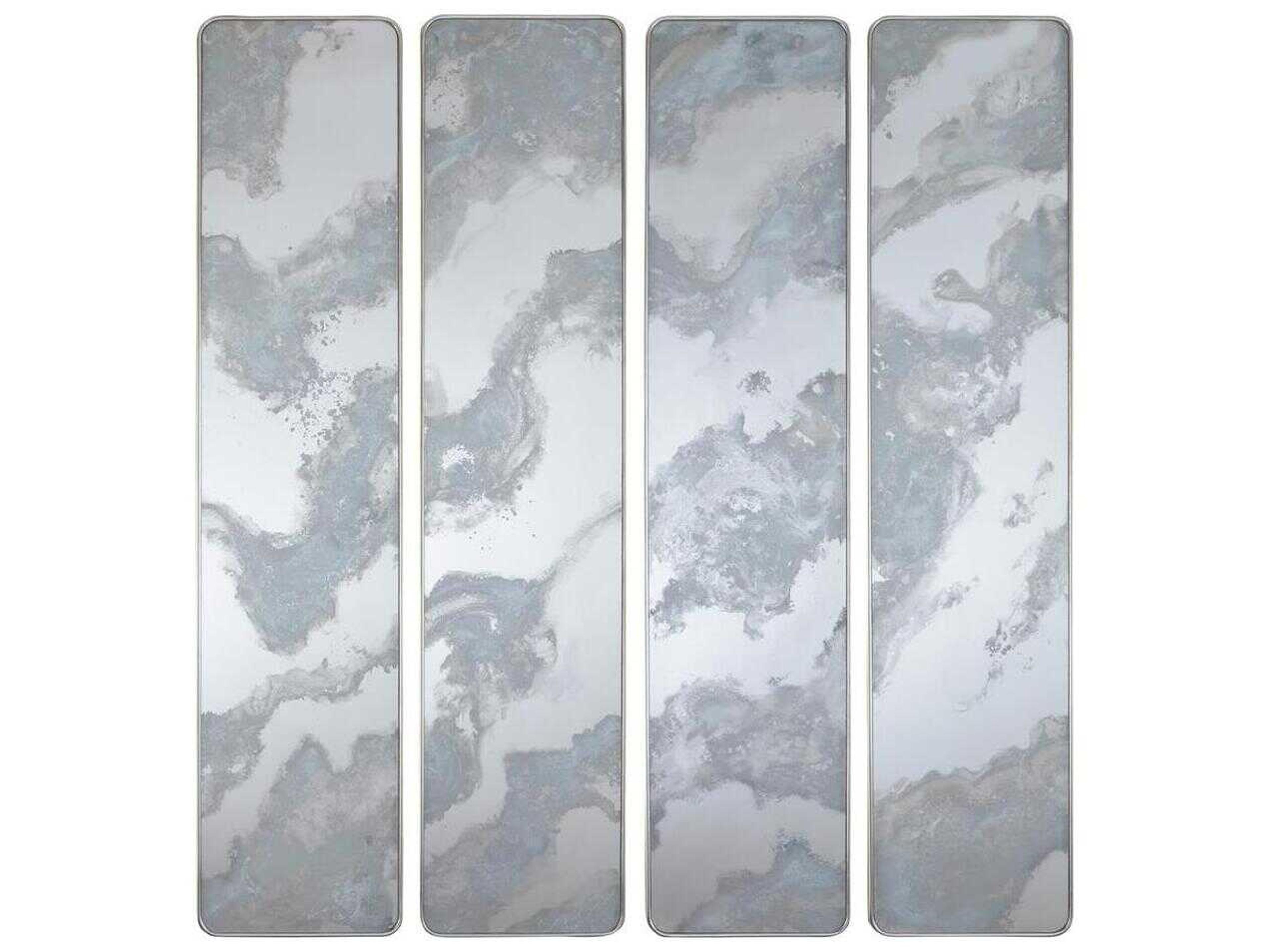 John Richard Meuse Antique Mirror Panels Set of 4