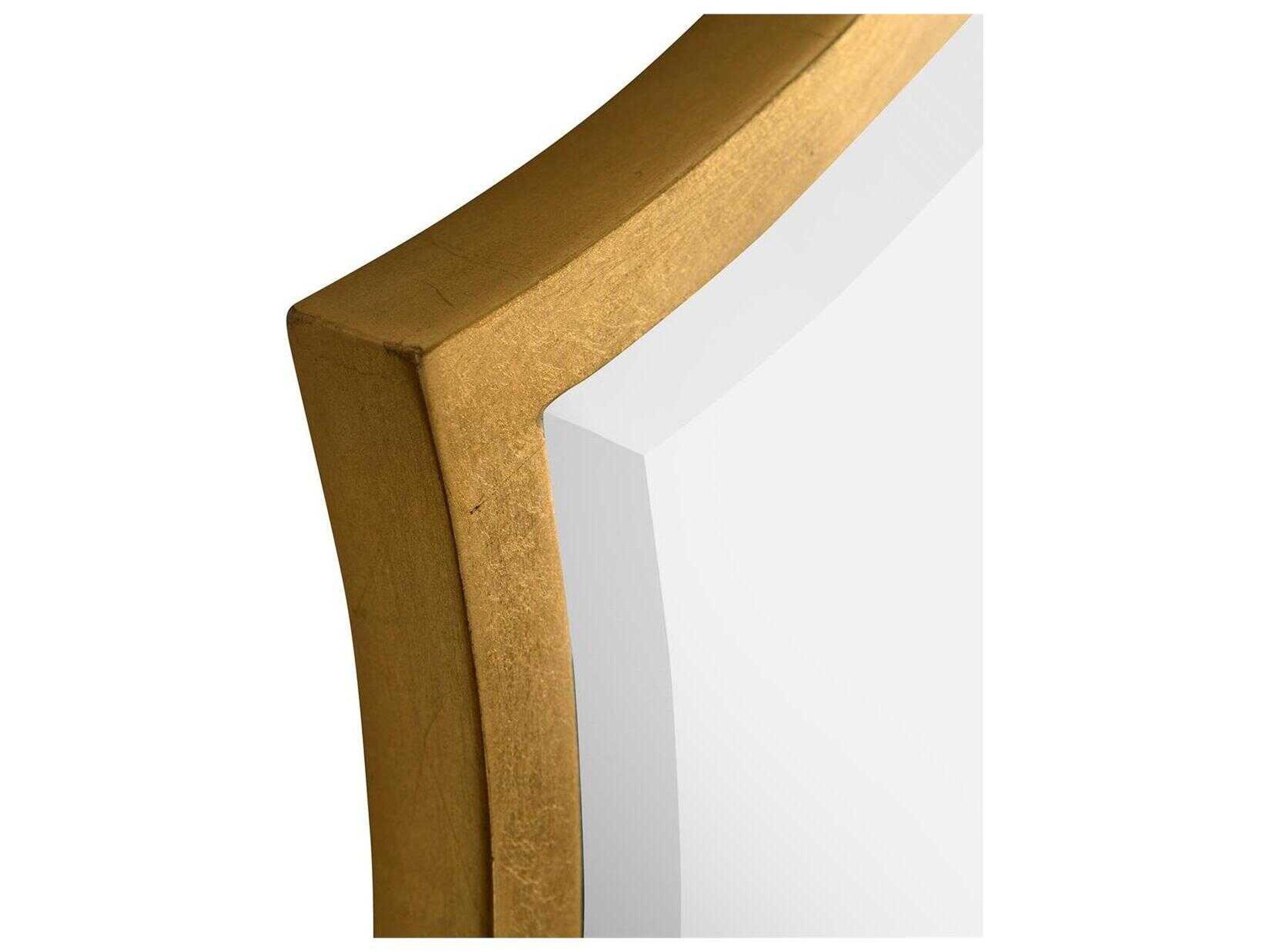 John Richard Astra Exotic Gold Round Wall Mirror