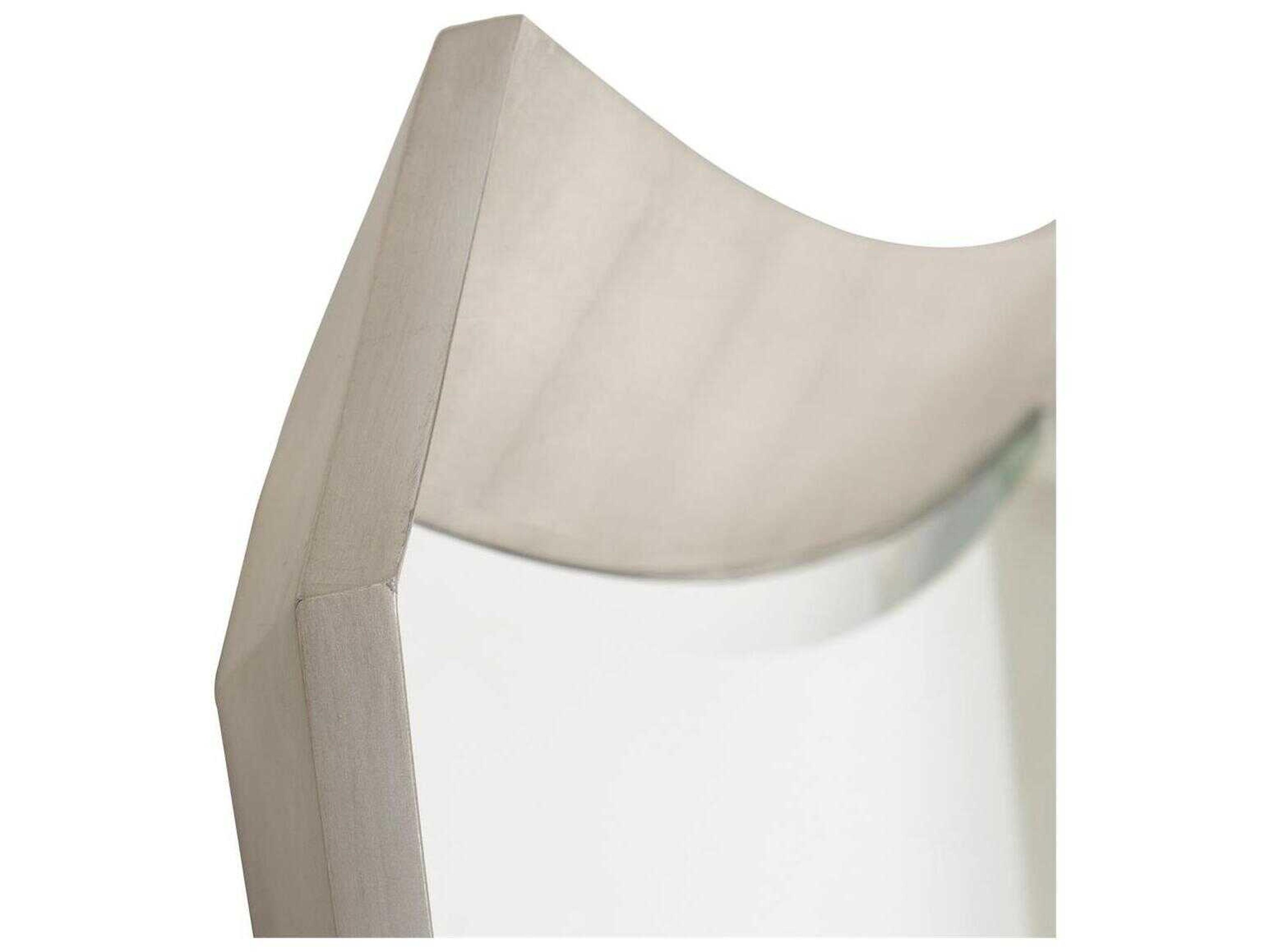 John Richard Cosima Bright Silver Leaf Rectangular Wall Mirror