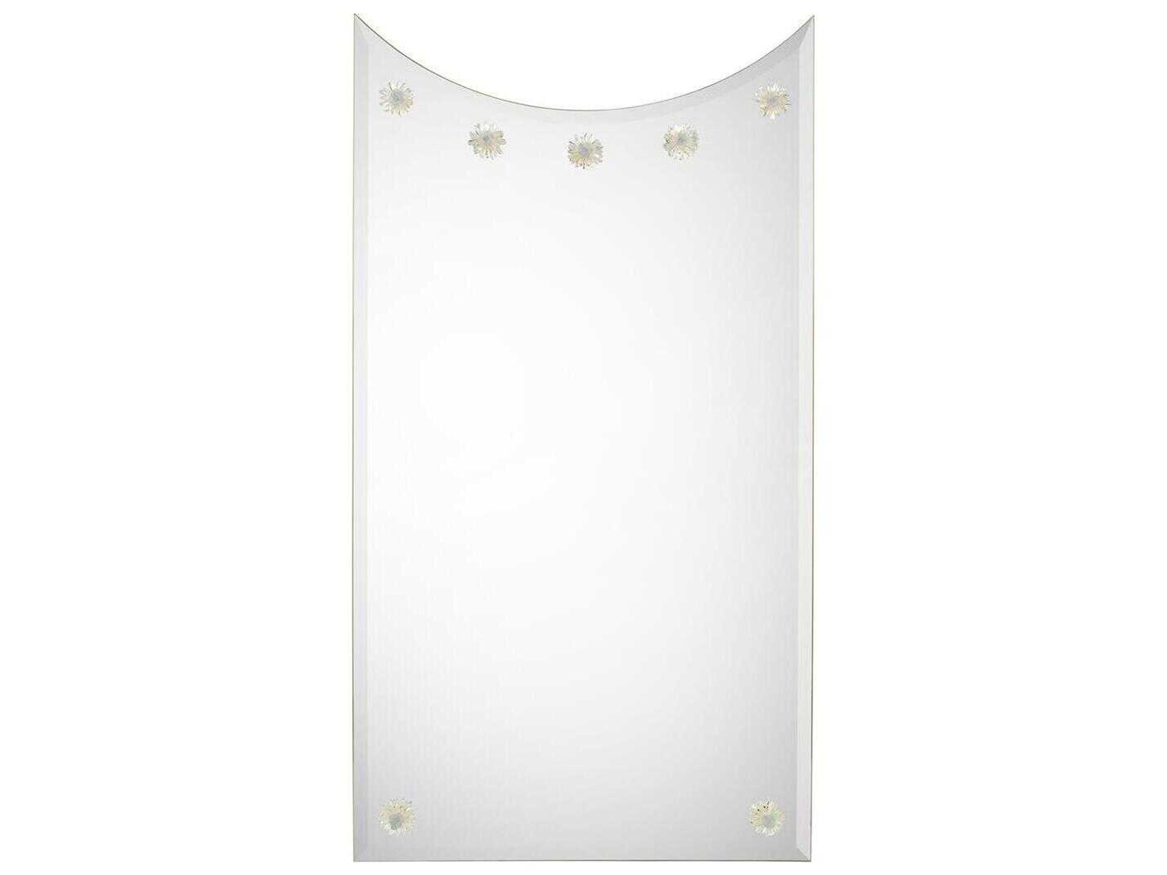 John Richard Crescent Exotic Gold Wall Mirror