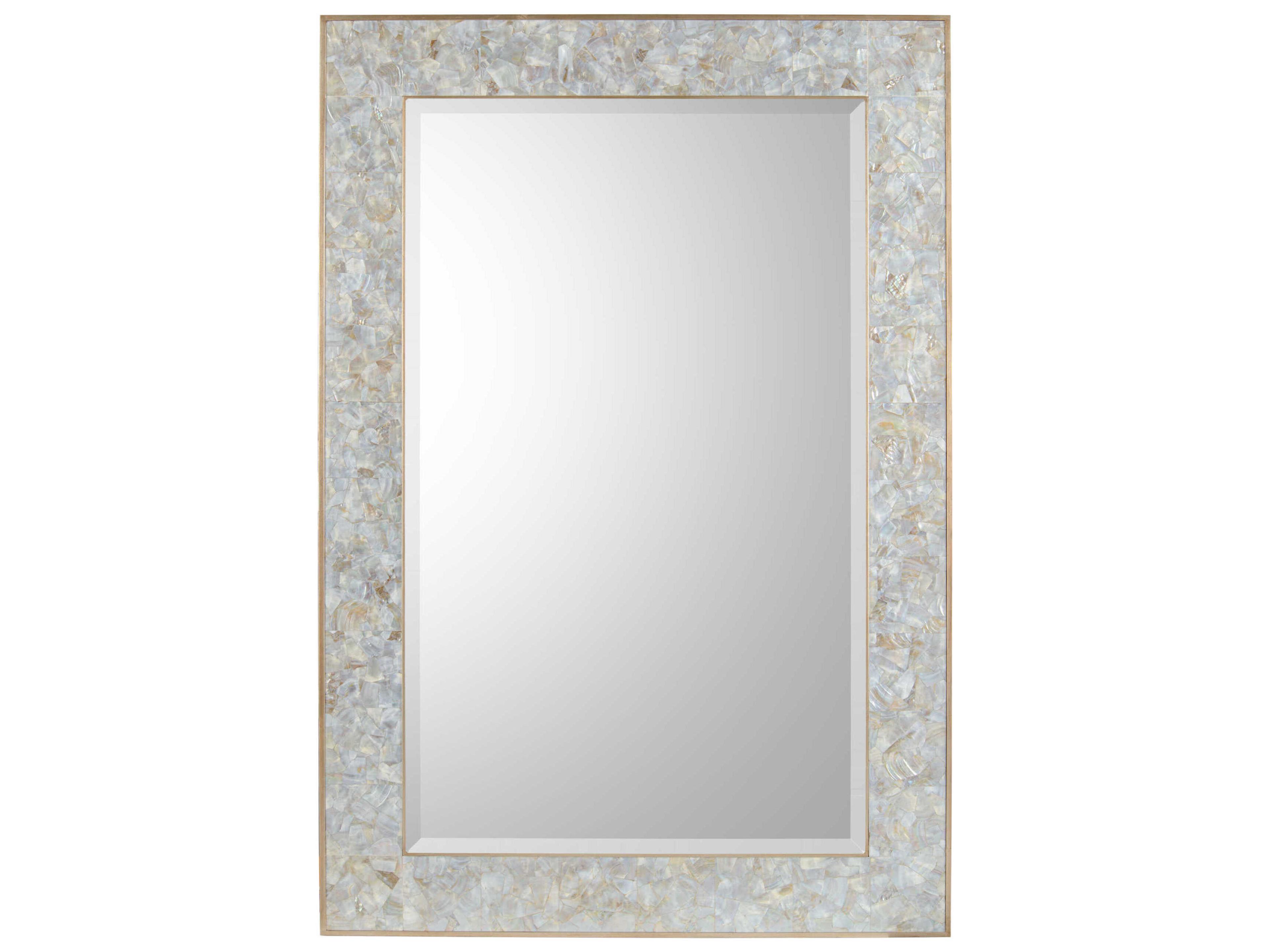 John Richard Bacchus Brushed Silver Rectangular Wall Mirror