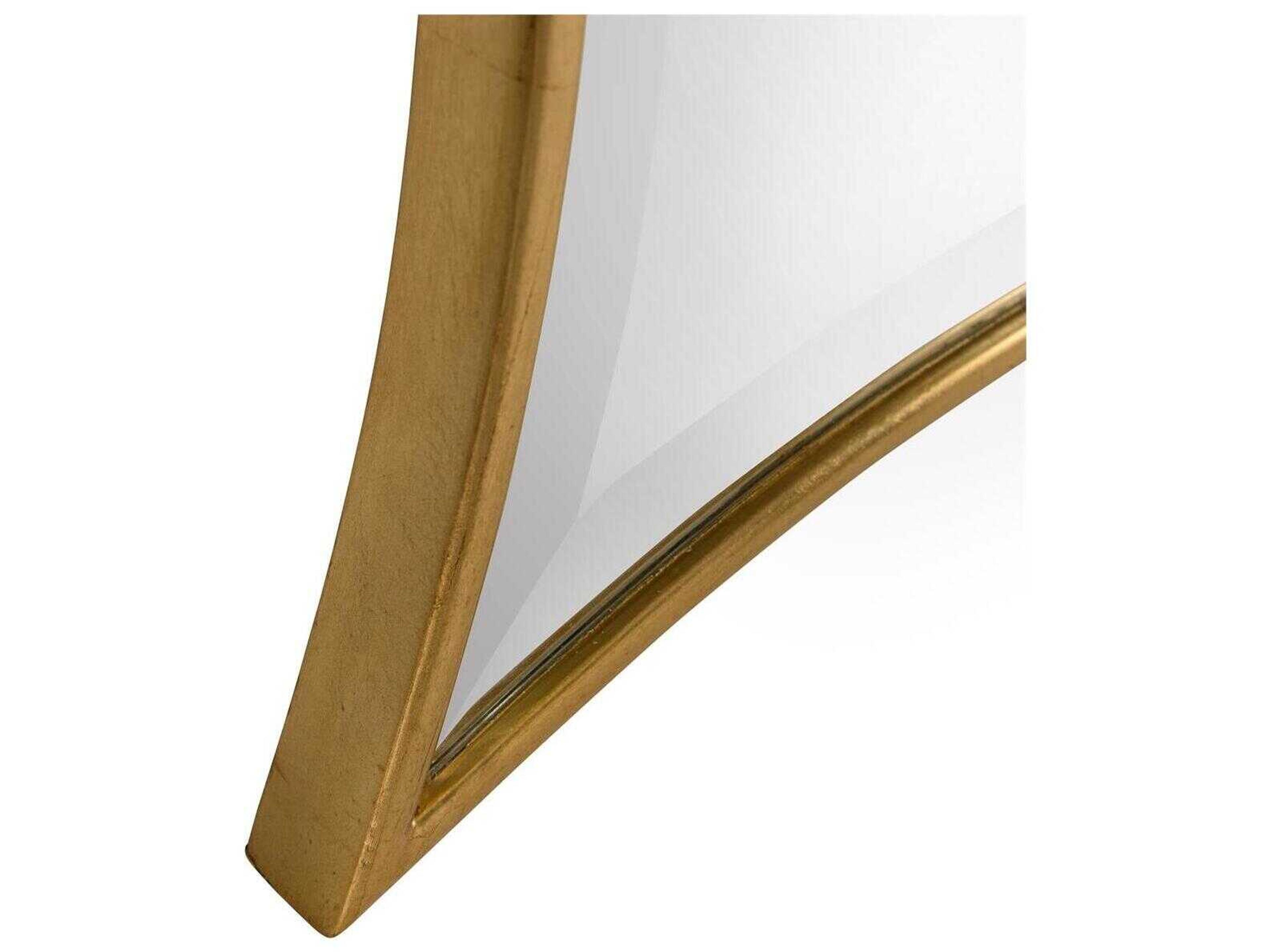 John Richard Nami Gold Rectangular Wall Mirror