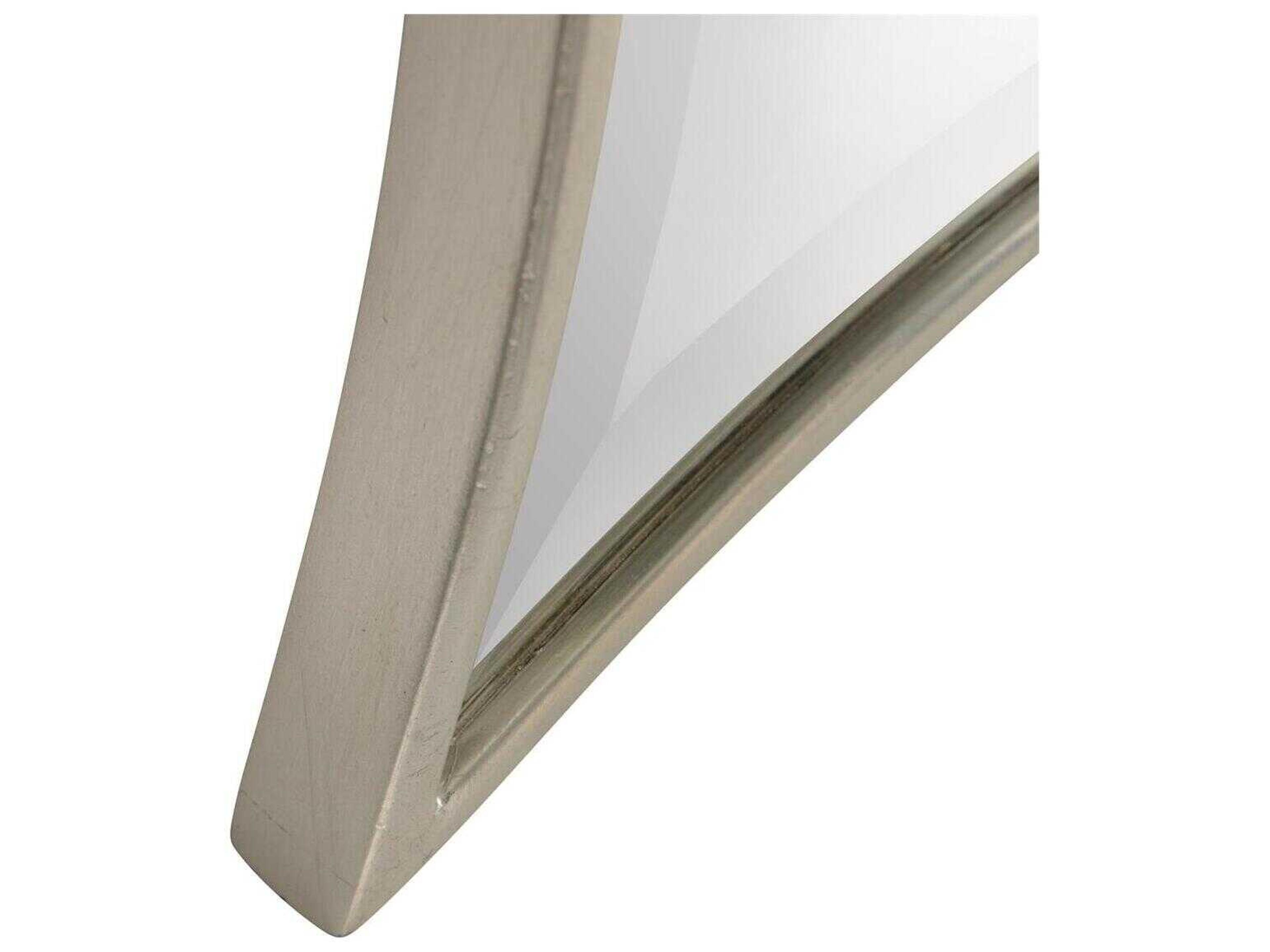 John Richard Nami Silver Rectangular Wall Mirror