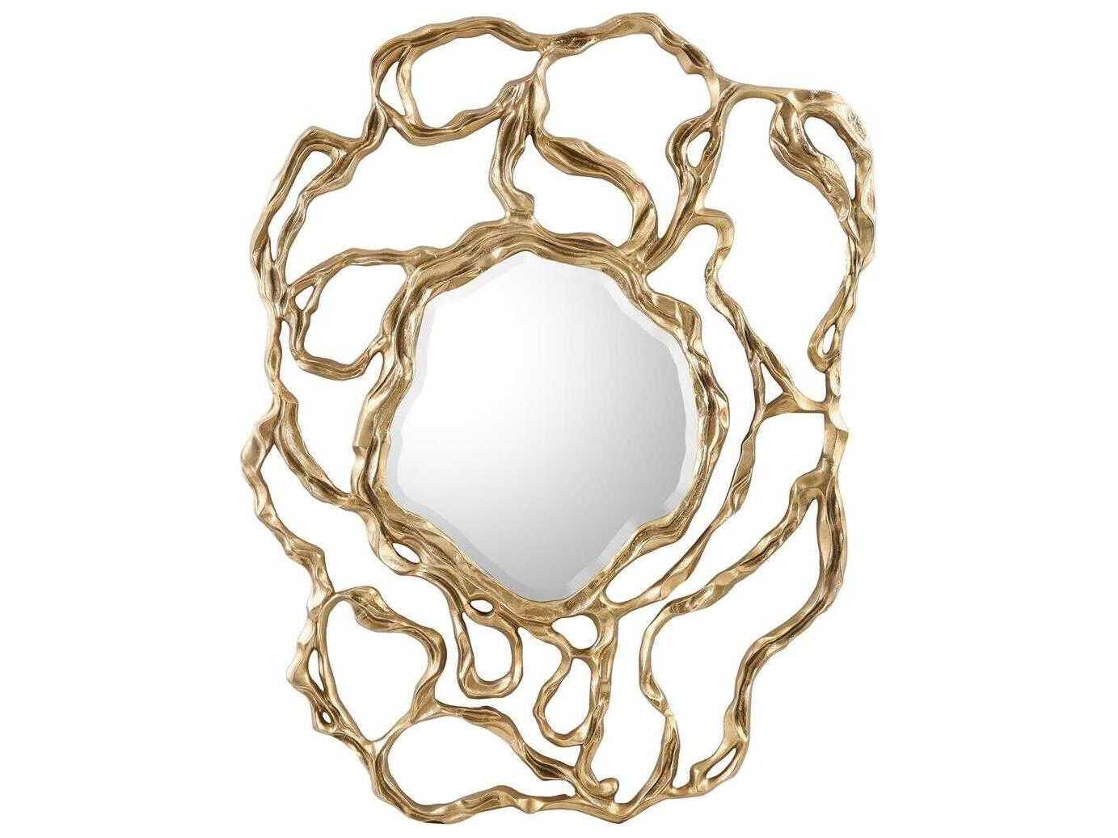 Samsara Champagne Wall Mirror