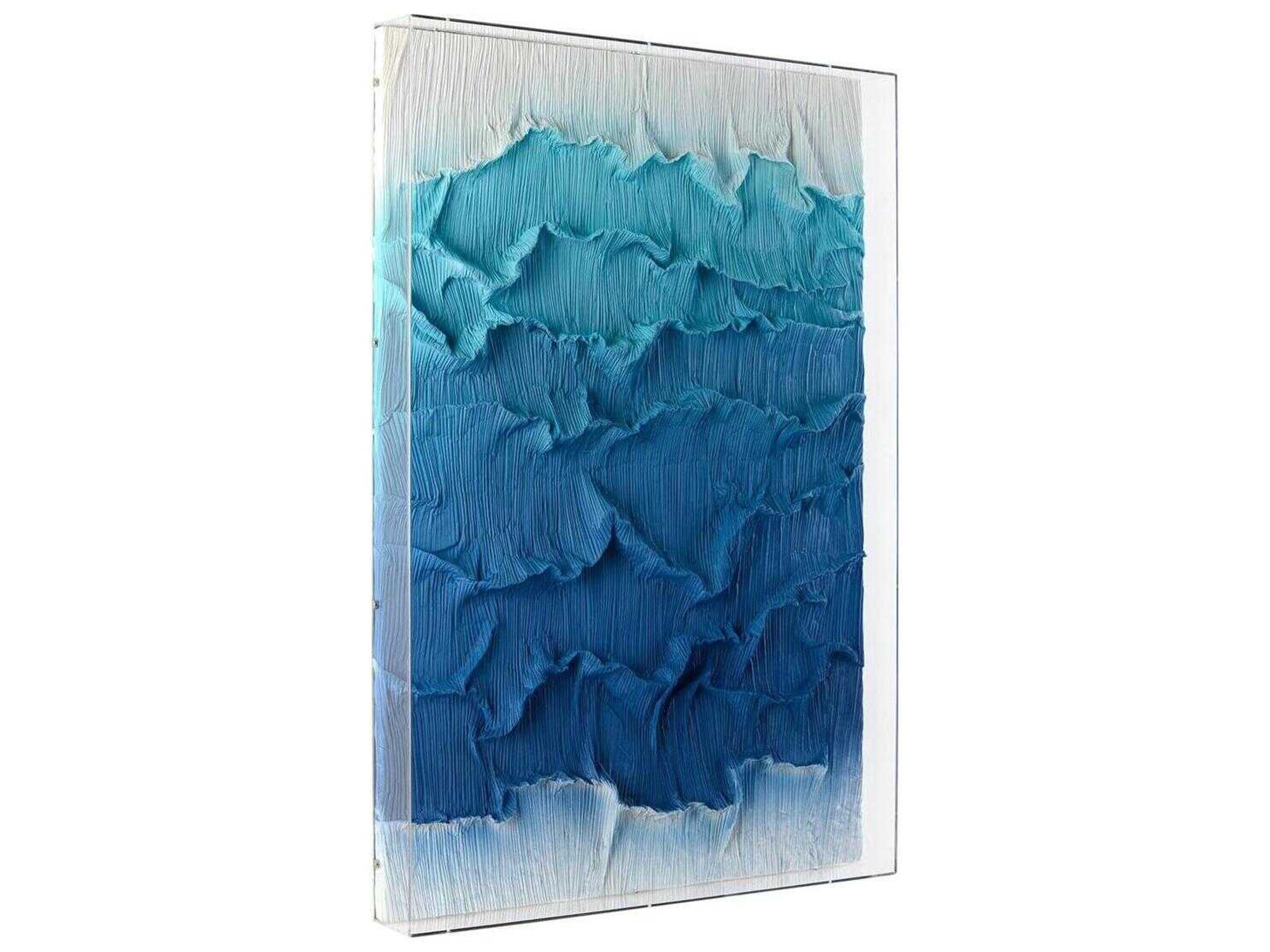 John Richard Tony Fey's Ombre Waves-II Shadow Box