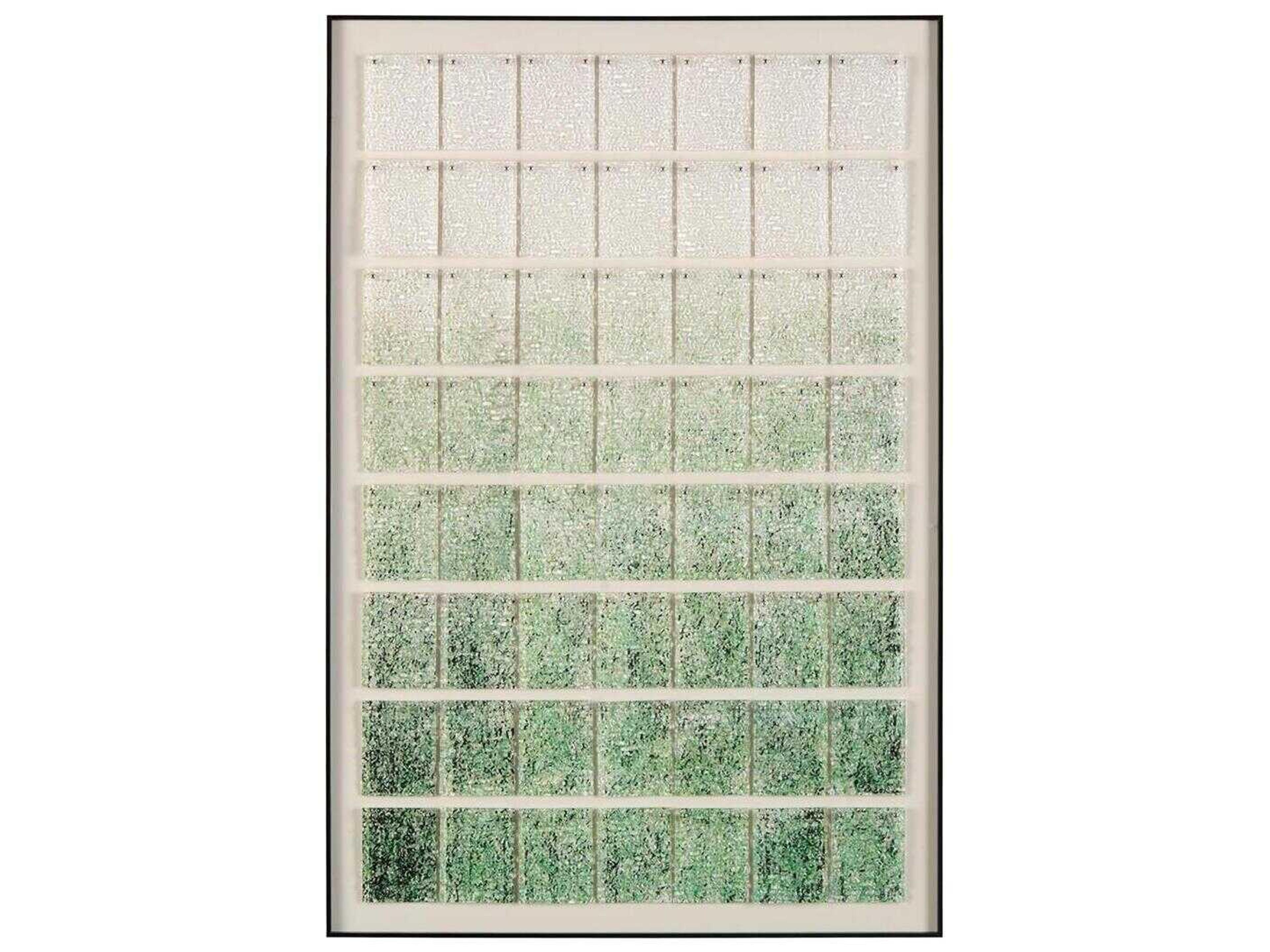 John Richard Tony Fey's Harmonic Hues in Green Wall Art