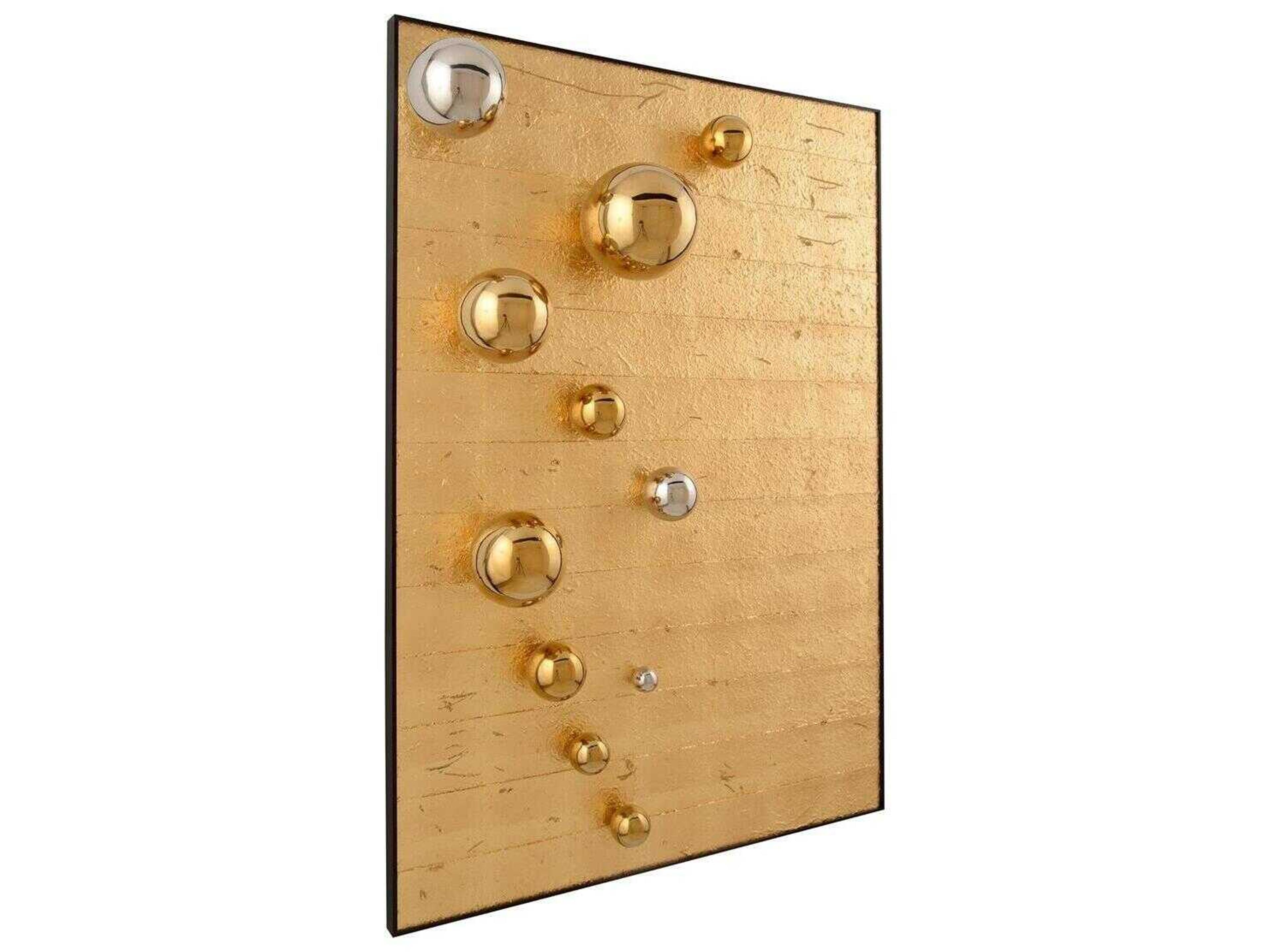 John Richard JRO Wing's Gilded Globes 3D Wall Art