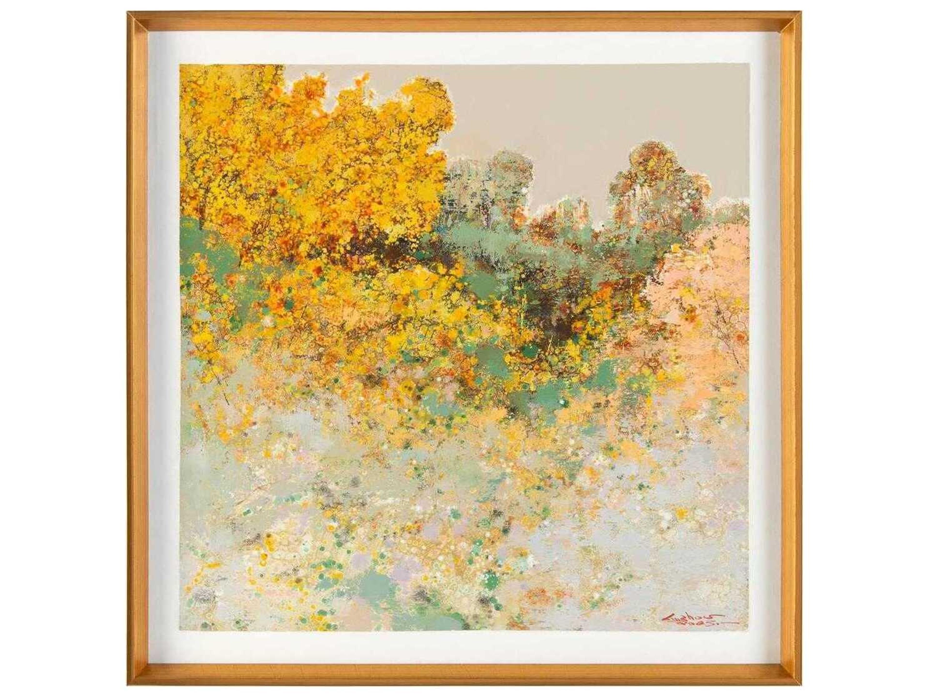 John Richard Liu Mengzhou's Memories of Fall Wall Art