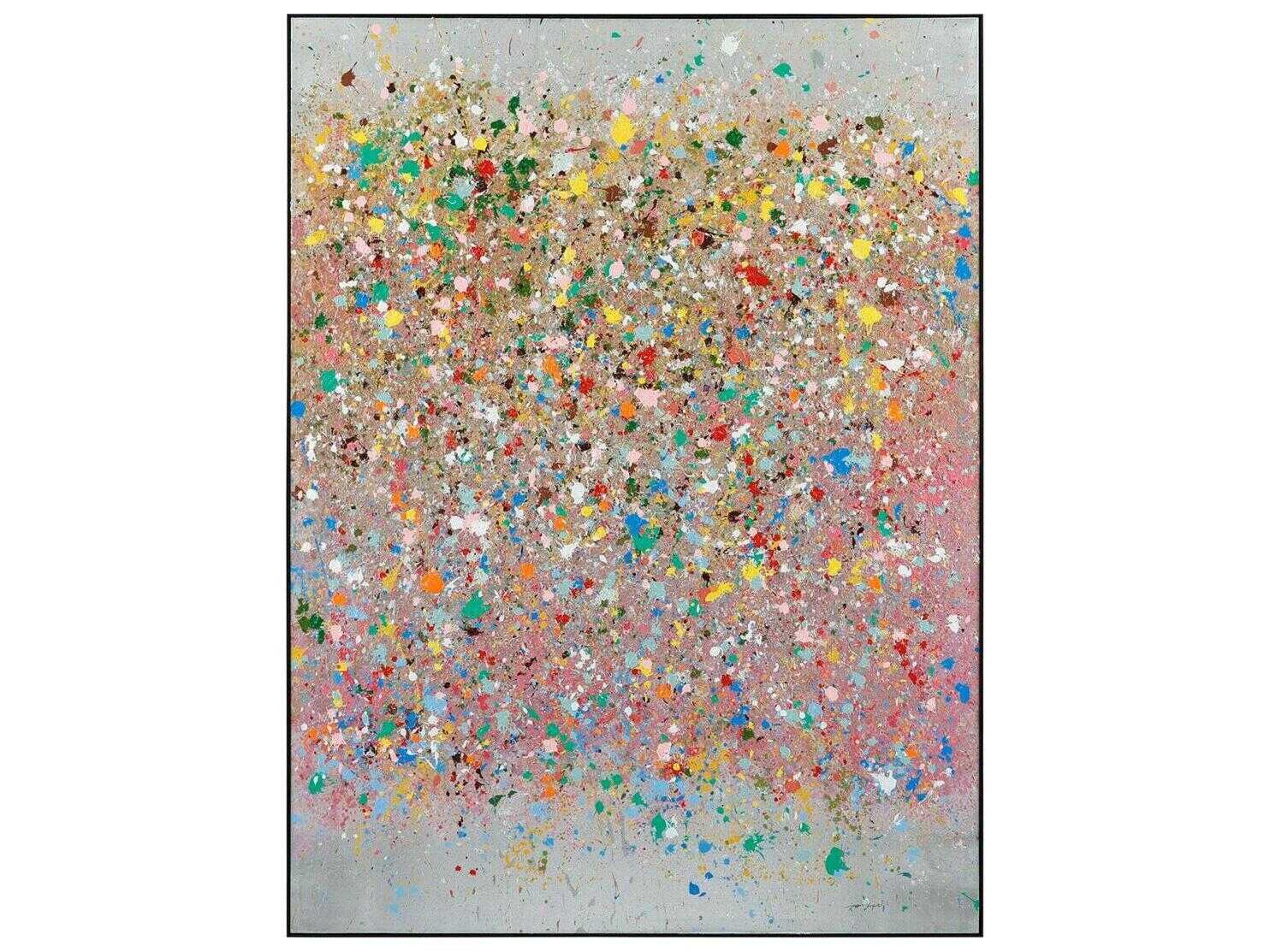 John Richard Teng Fei's Dancing Pigments-I Wall Art