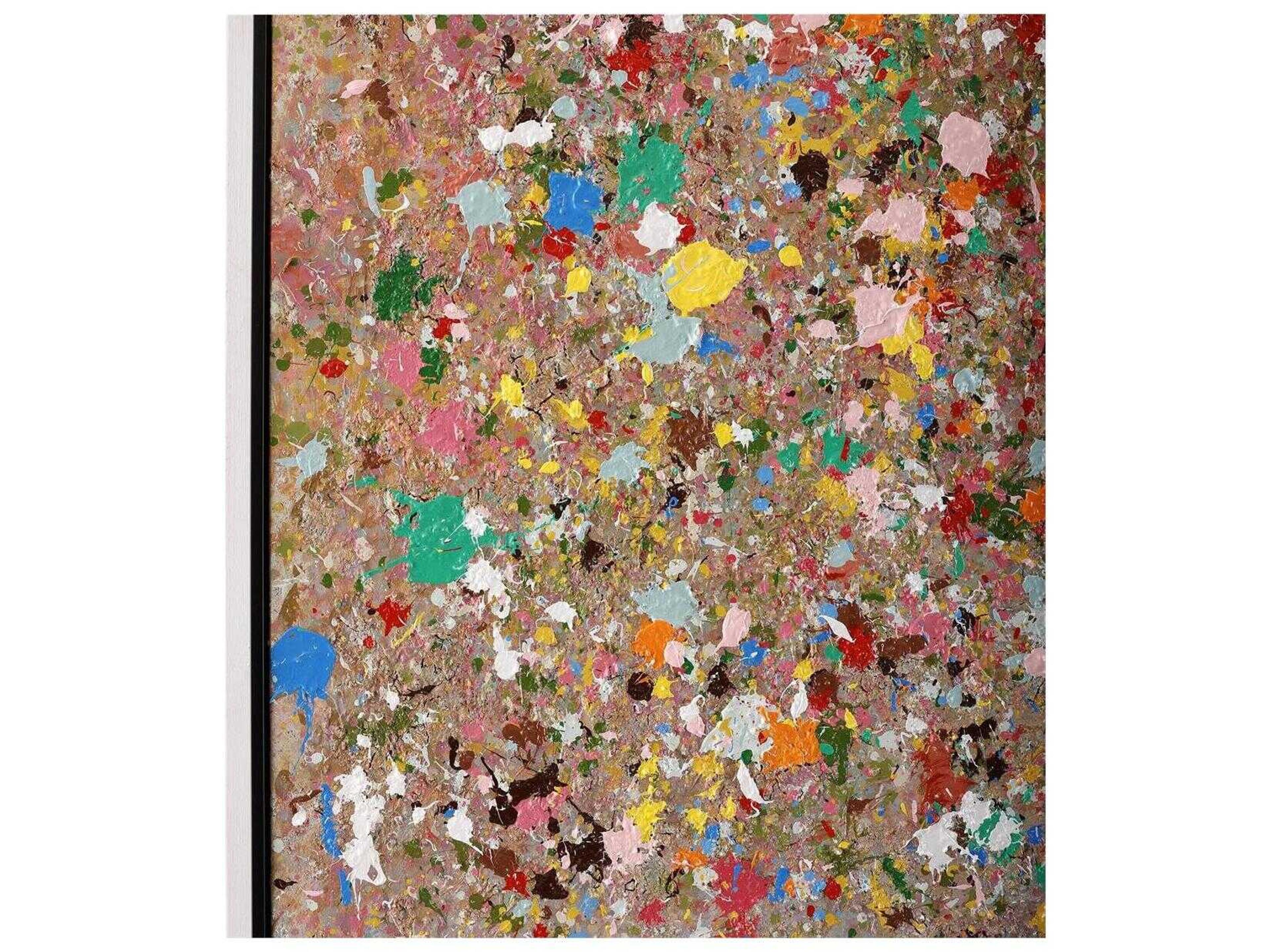 John Richard Teng Fei's Dancing Pigments-I Wall Art