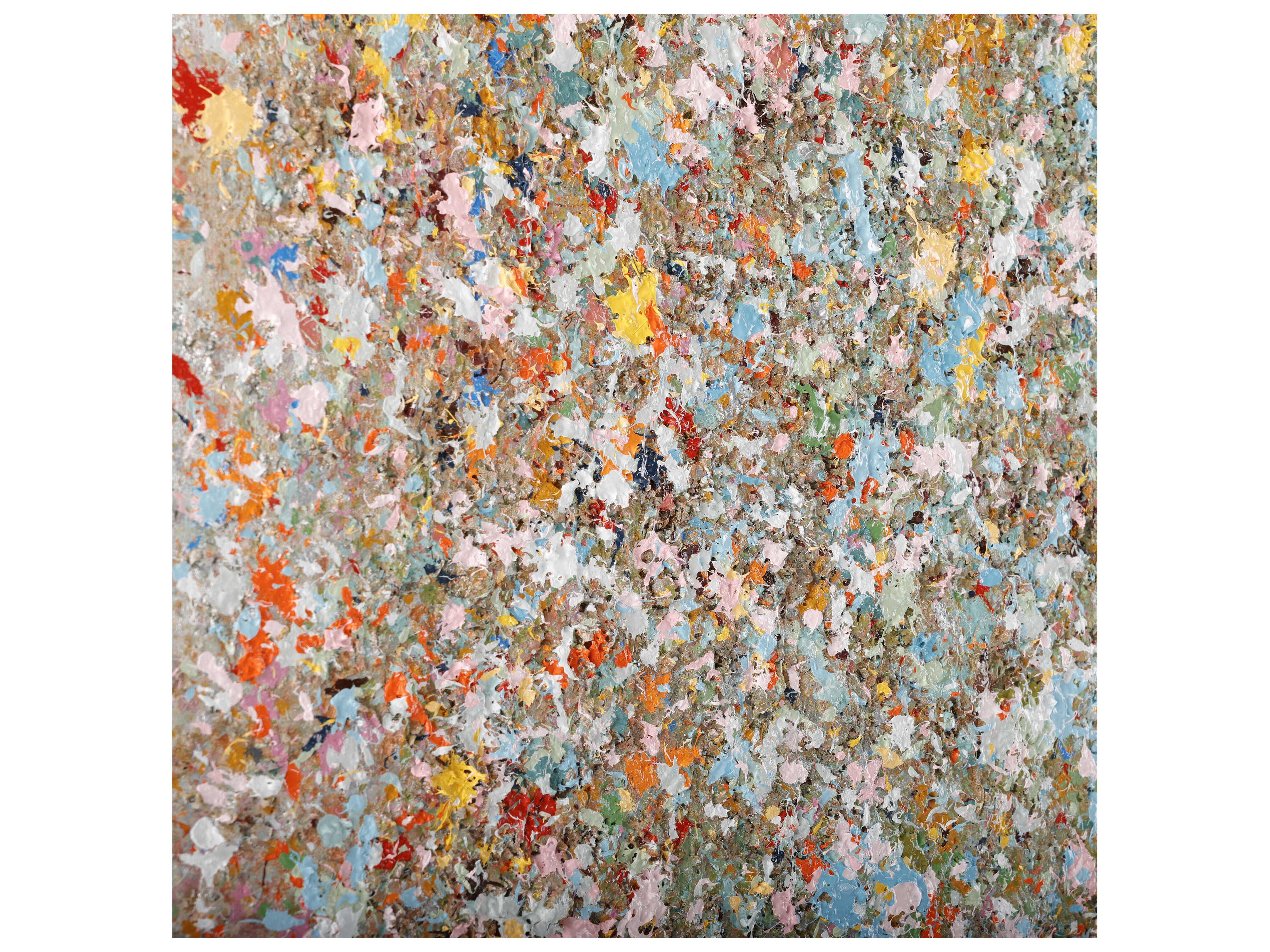 John Richard Teng Fei's Dancing Pigments-I Wall Art