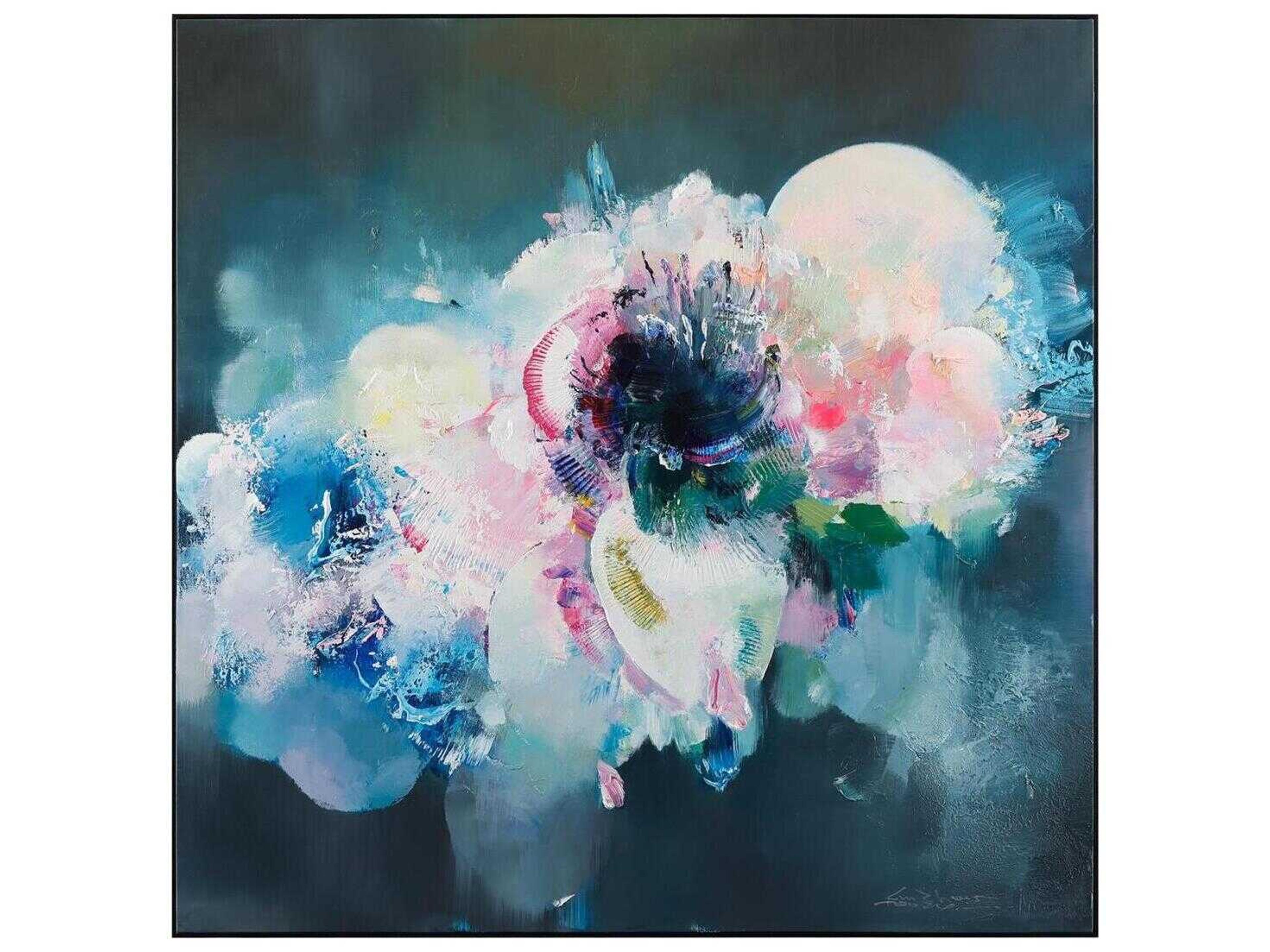 John Richard LM Zhou's Cosmic Bloom-I Wall Art