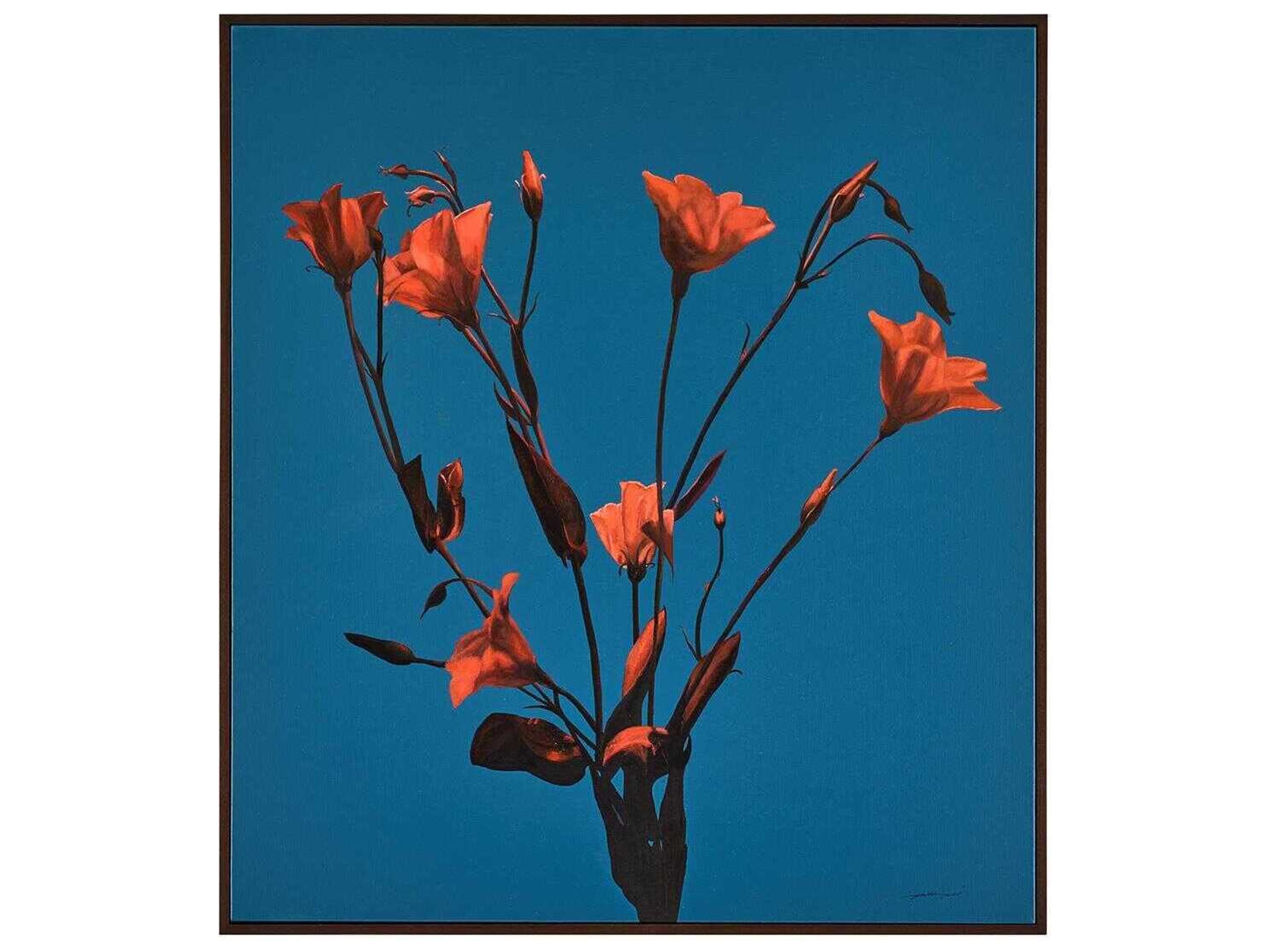 John Richard Teng Fei's Sunset Blooms Wall Art