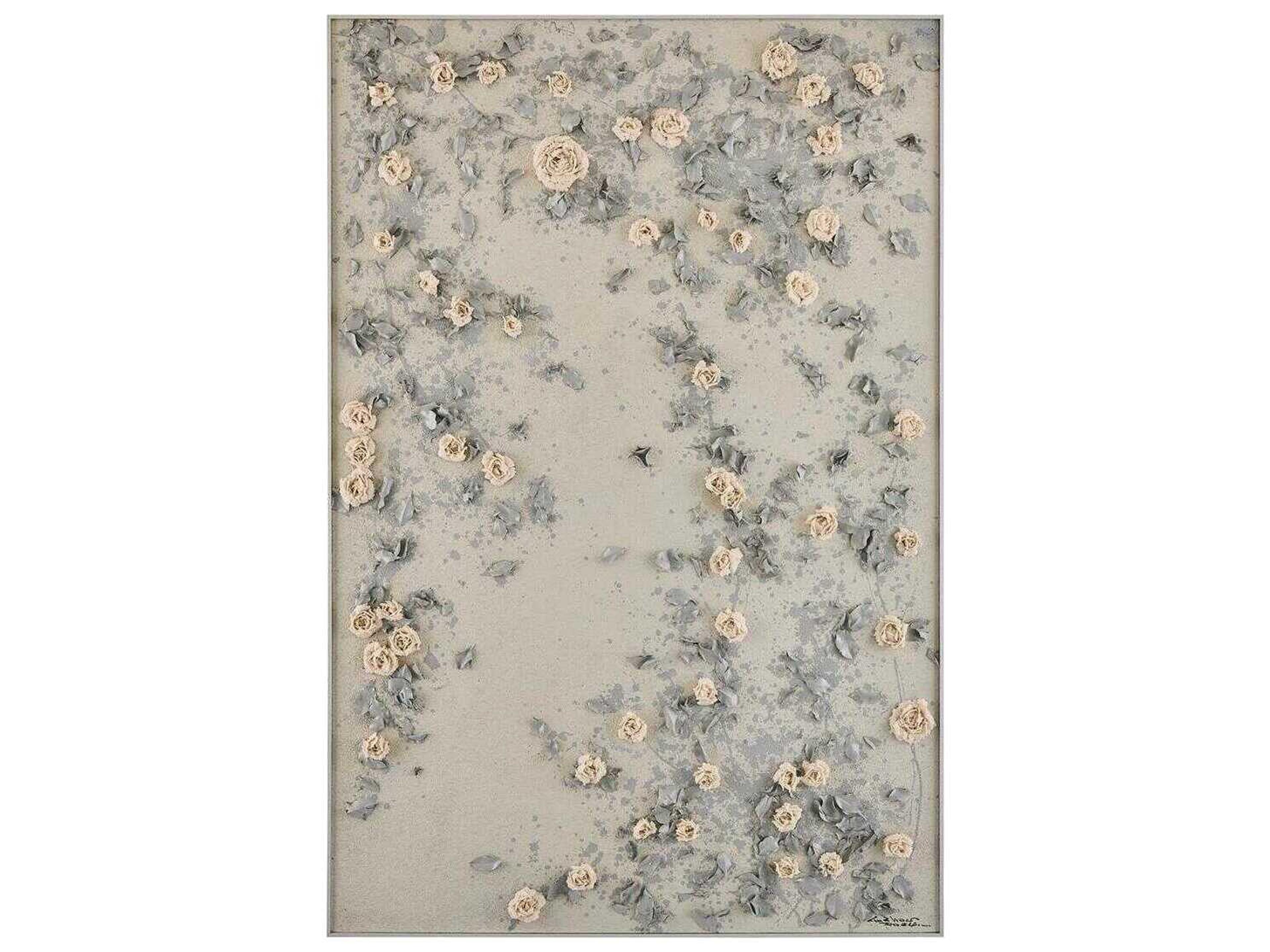 John Richard LM Zhou's Hanging Rose Garden-I Wall Art