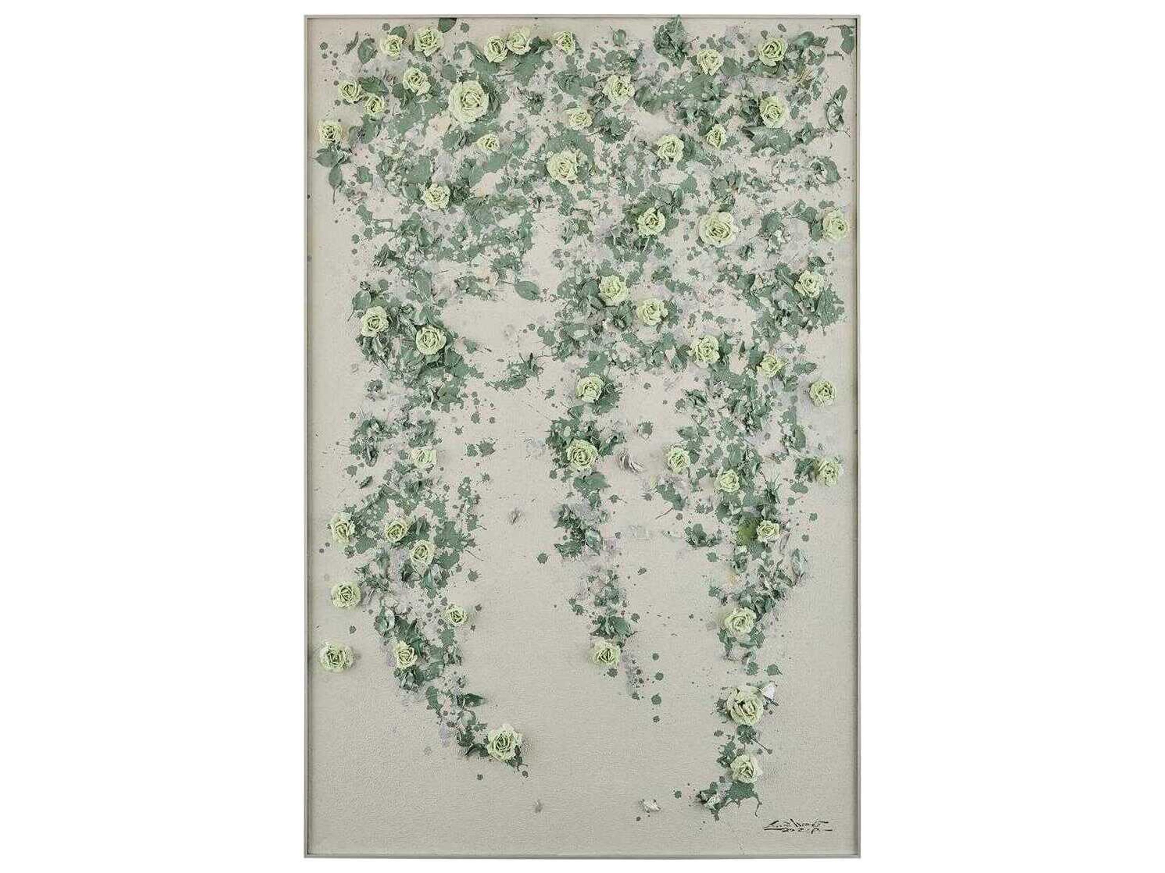John Richard LM Zhou's Hanging Rose Garden-II Wall Art