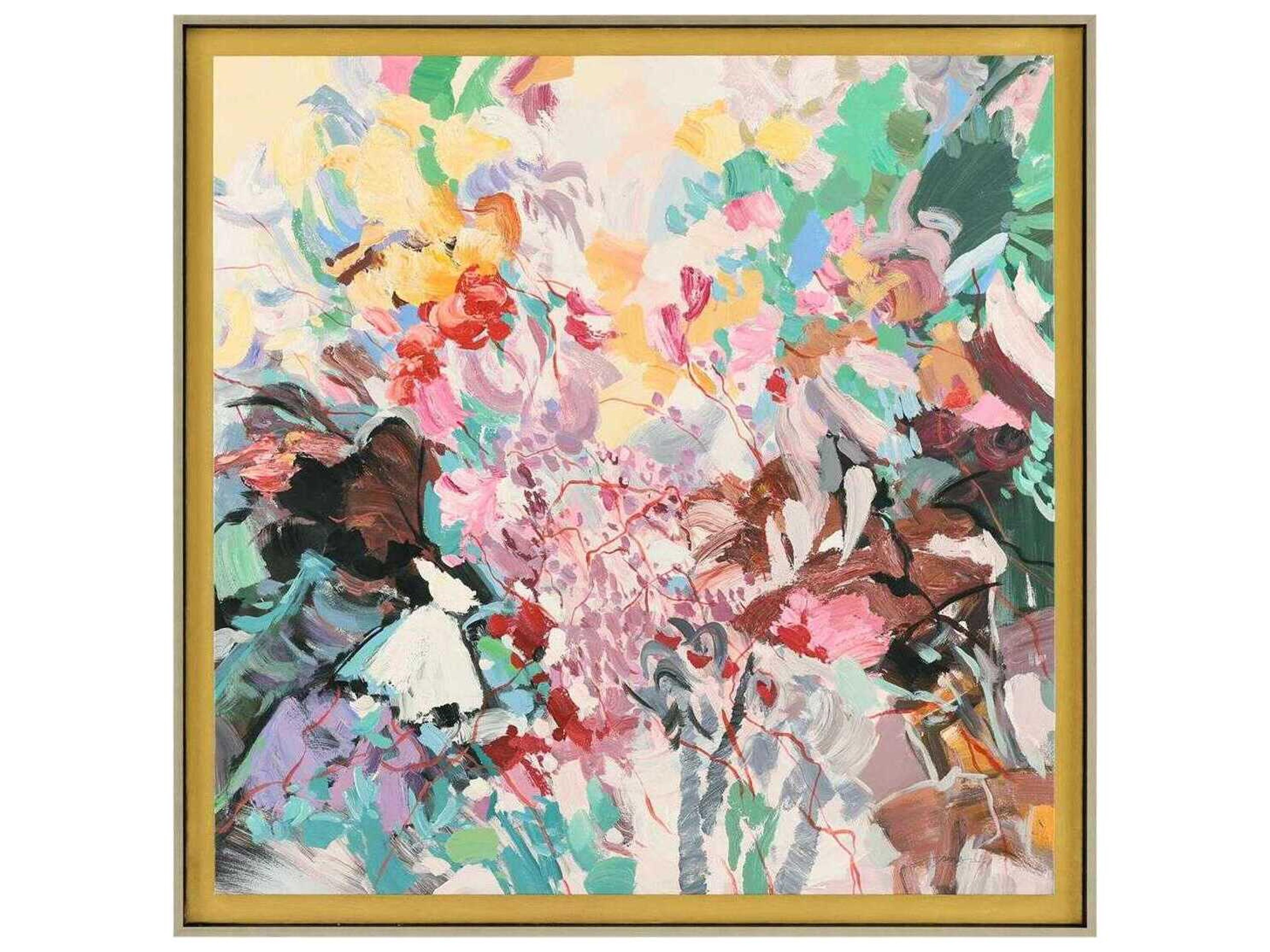 Teng Fei's Colorful Canopy Wall Art