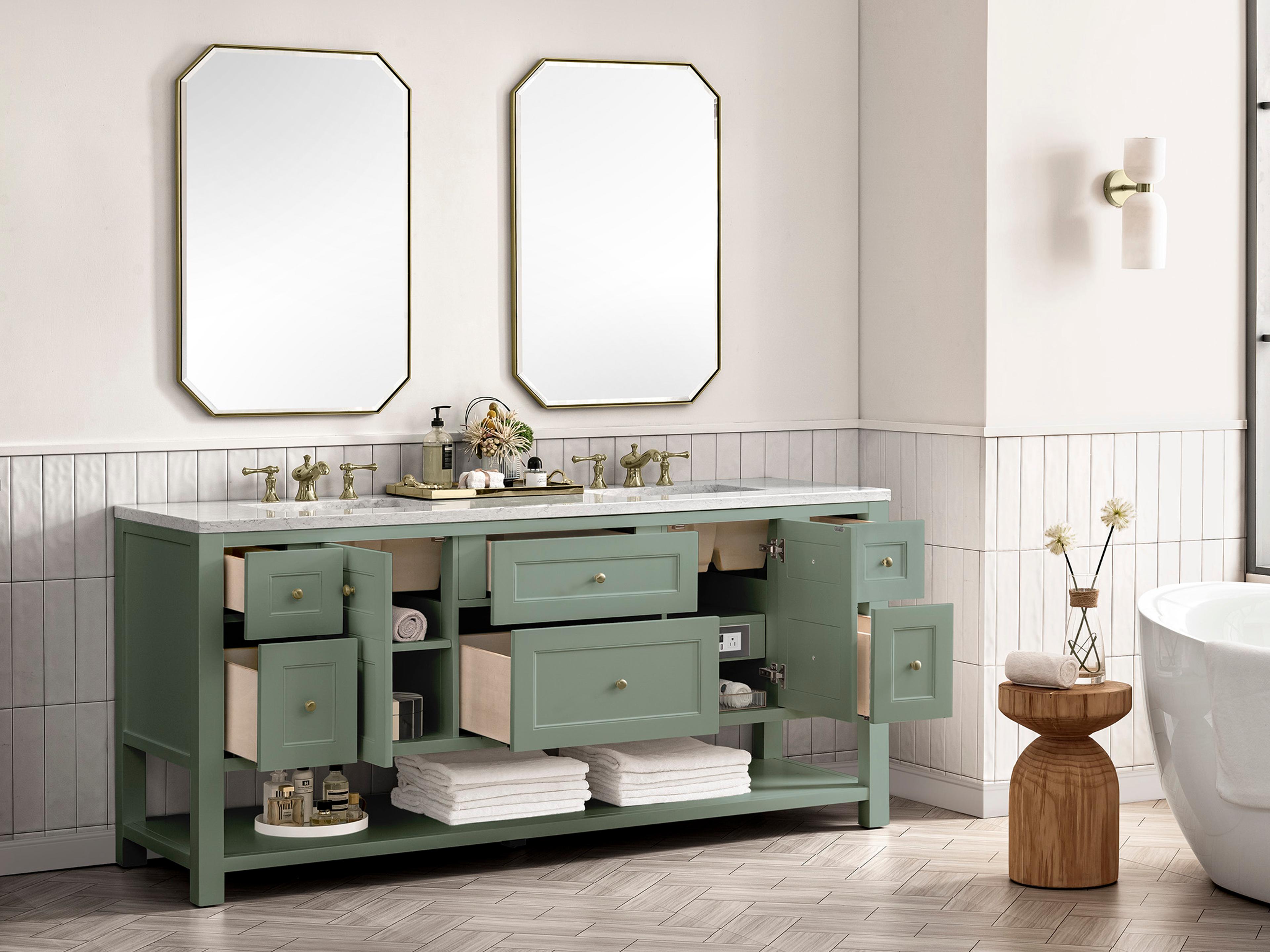 James Martin Breckenridge 72" Double Vanity Cabinet