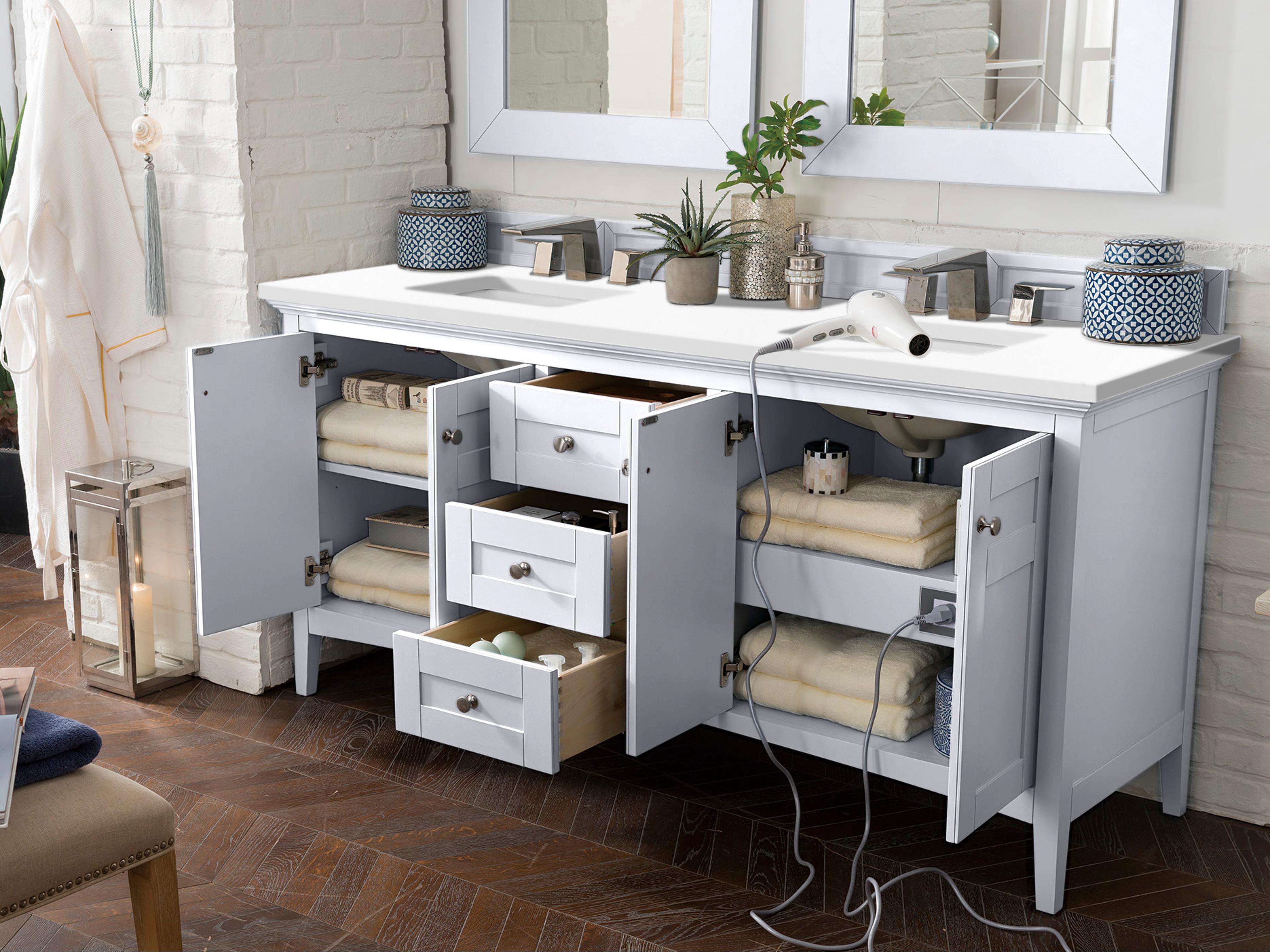 James Martin Palisades 72" Double Vanity Cabinet