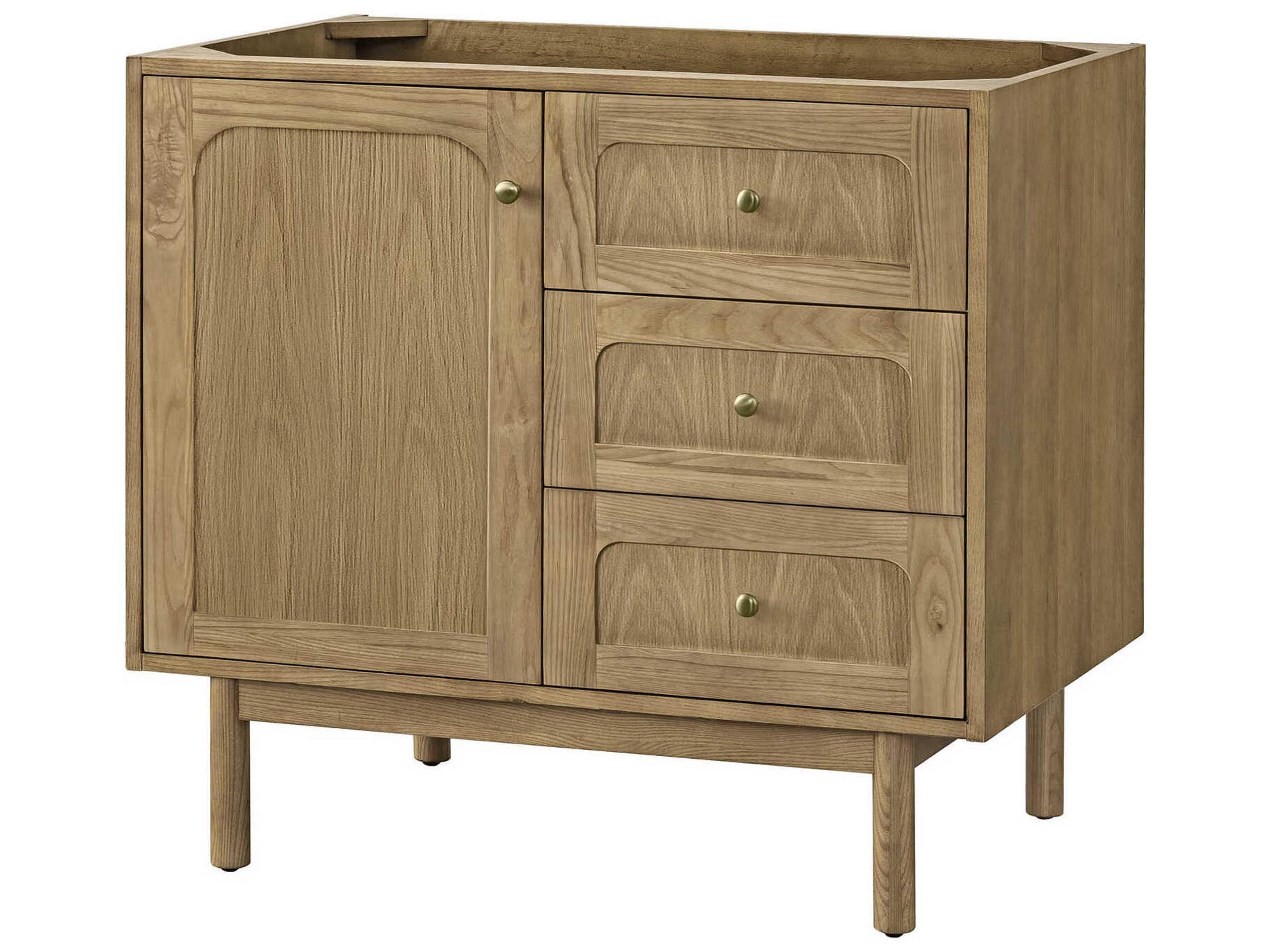 Laurent 36-Inch Single Vanity in Light Natural Oak