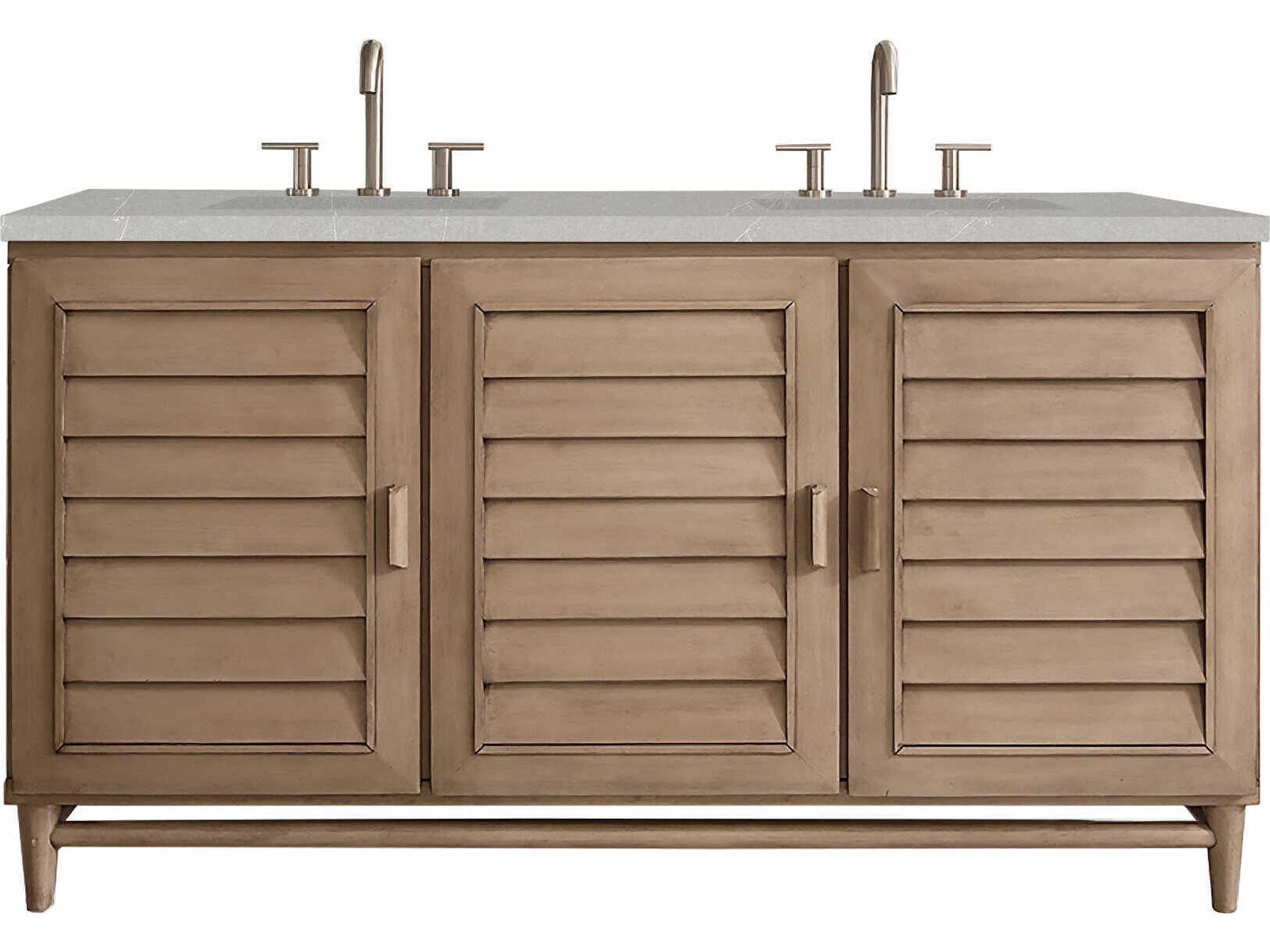 Portland 60" Double Vanity Cabinet
