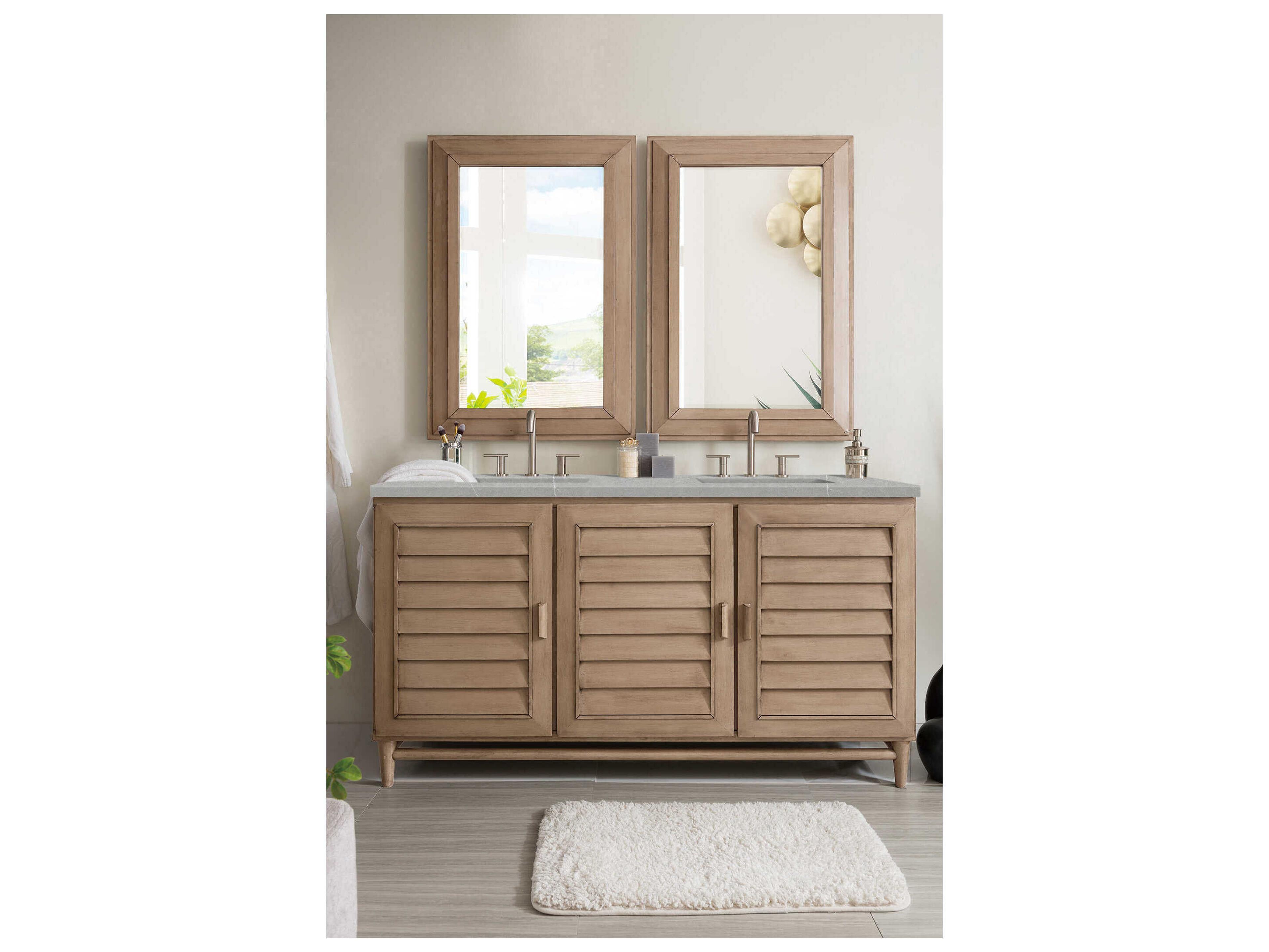 James Martin Portland 60" Double Vanity Cabinet