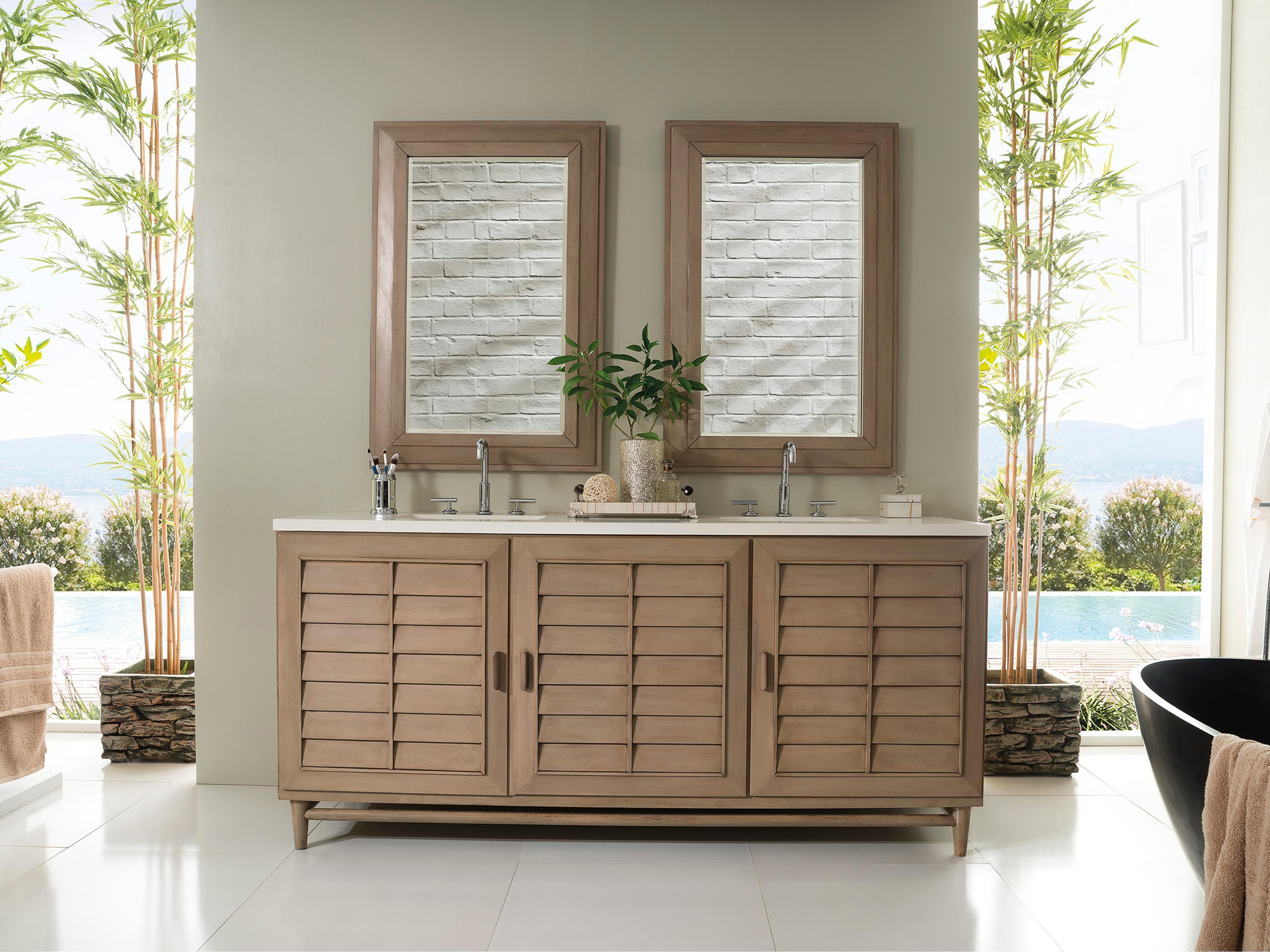 James Martin Portland 72" Double Vanity Cabinet
