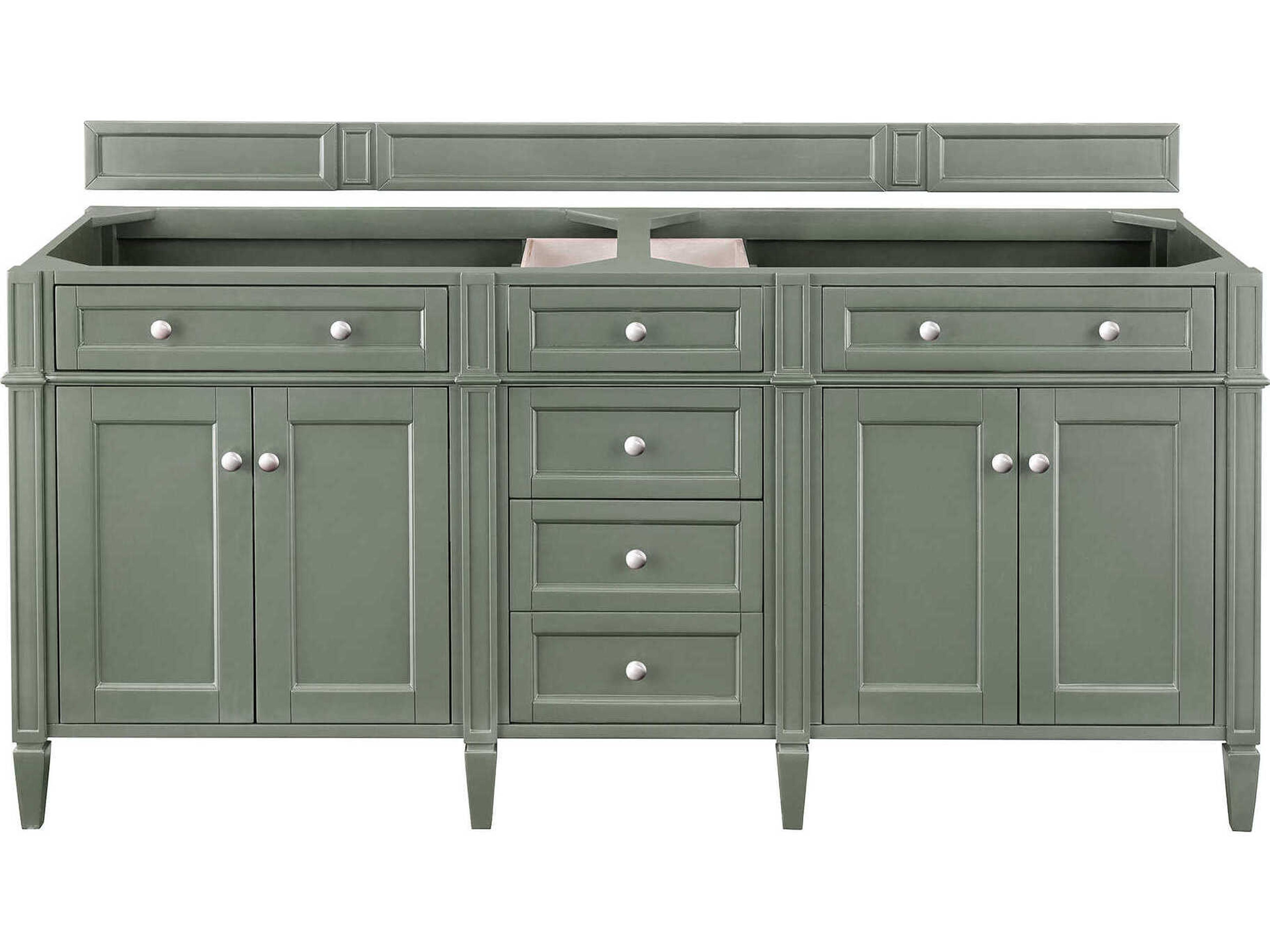 James Martin Brittany 72" Double Vanity Cabinet