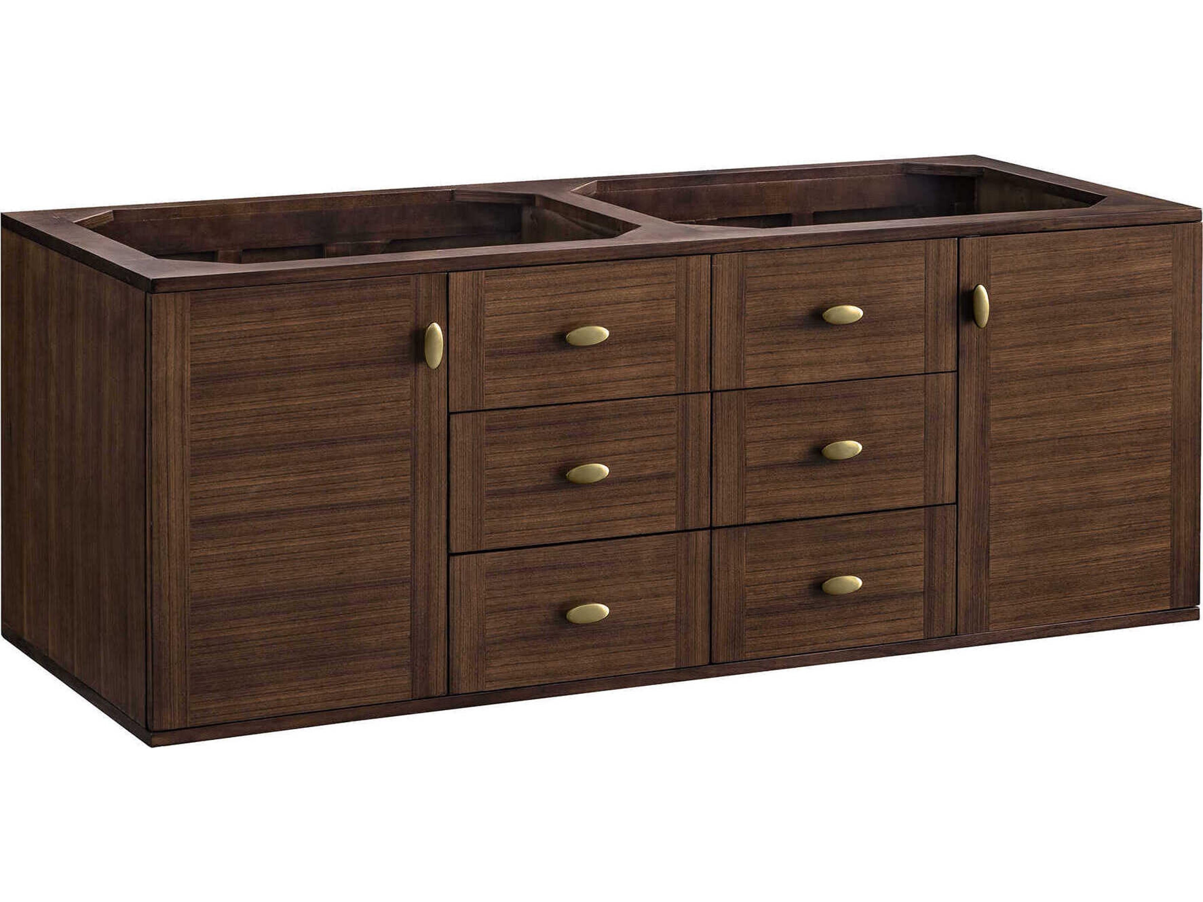 James Martin Amberly 60" Double Vanity Cabinet