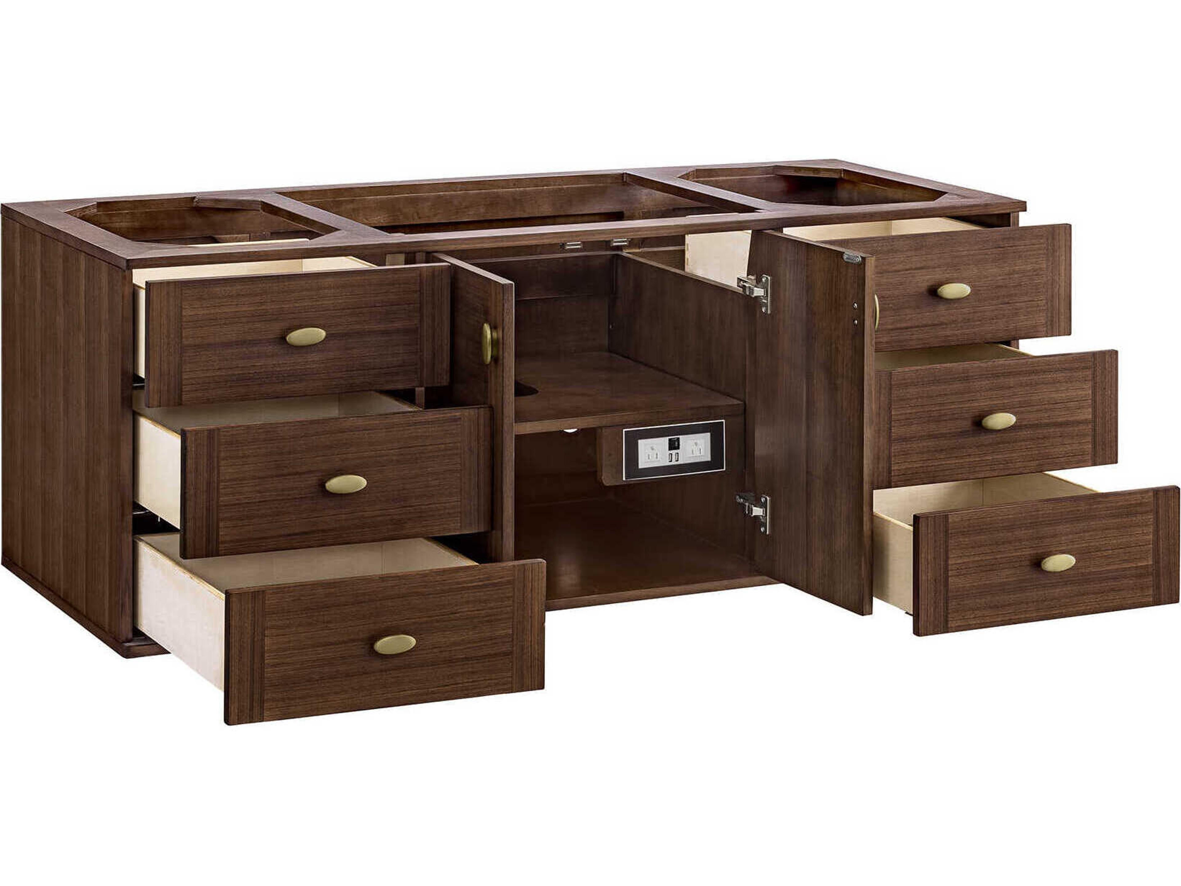 James Martin Amberly 60" Single Vanity Cabinet